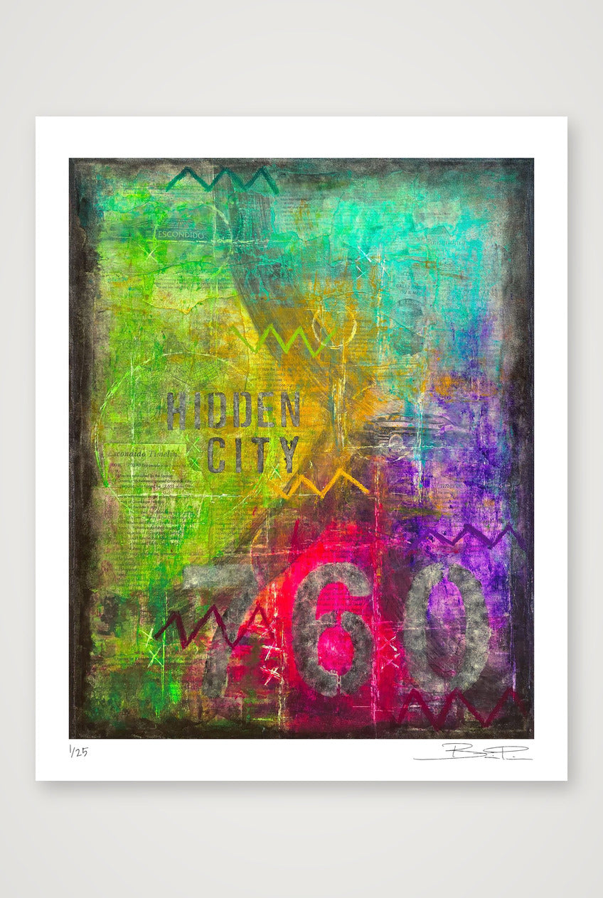 Hidden City — 16×20" Print only