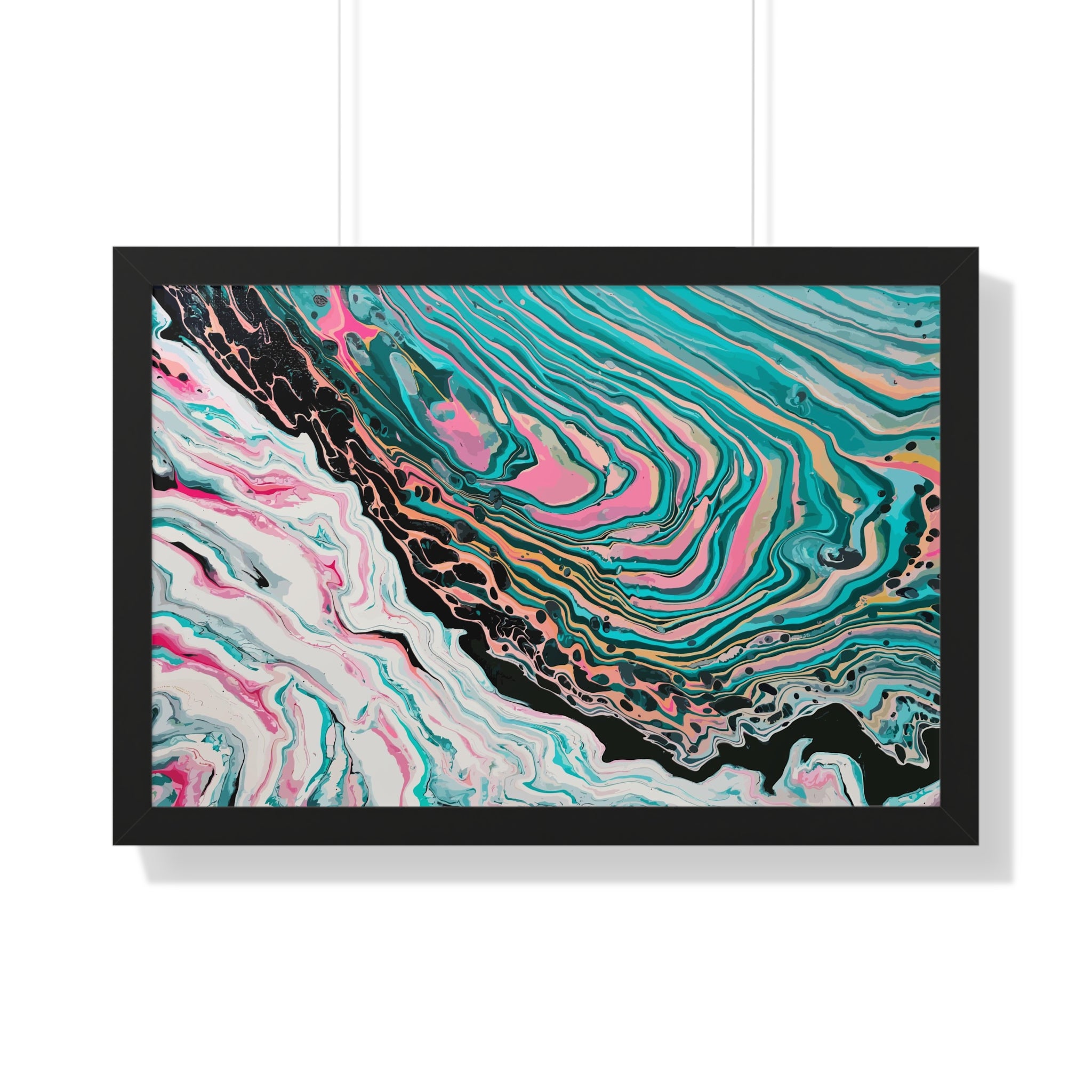 Two-Faced Framed Art Print (Horizontal) - Brian P Artwork 