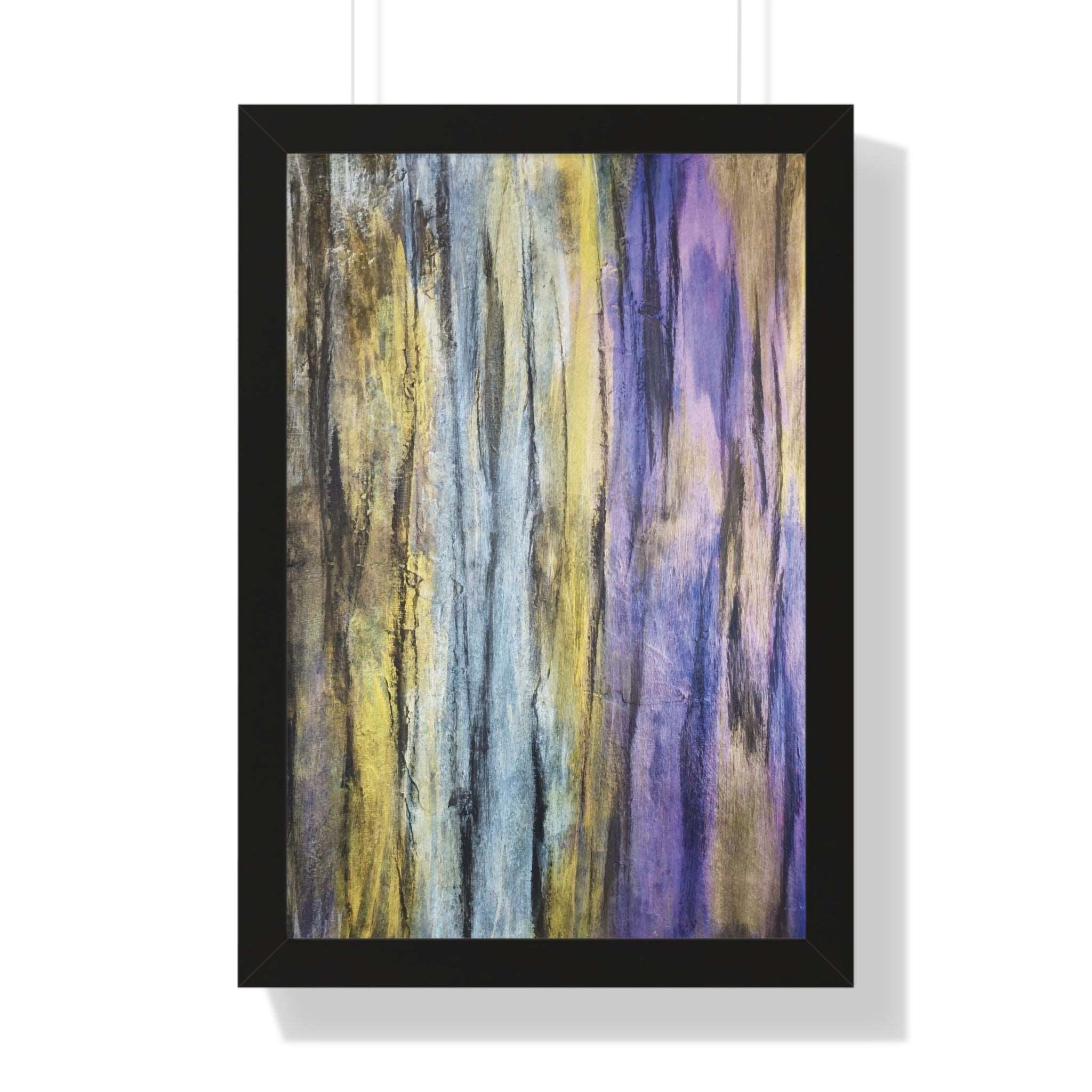 Twilight Woods Framed Art Print (Vertical) - Brian P Artwork 