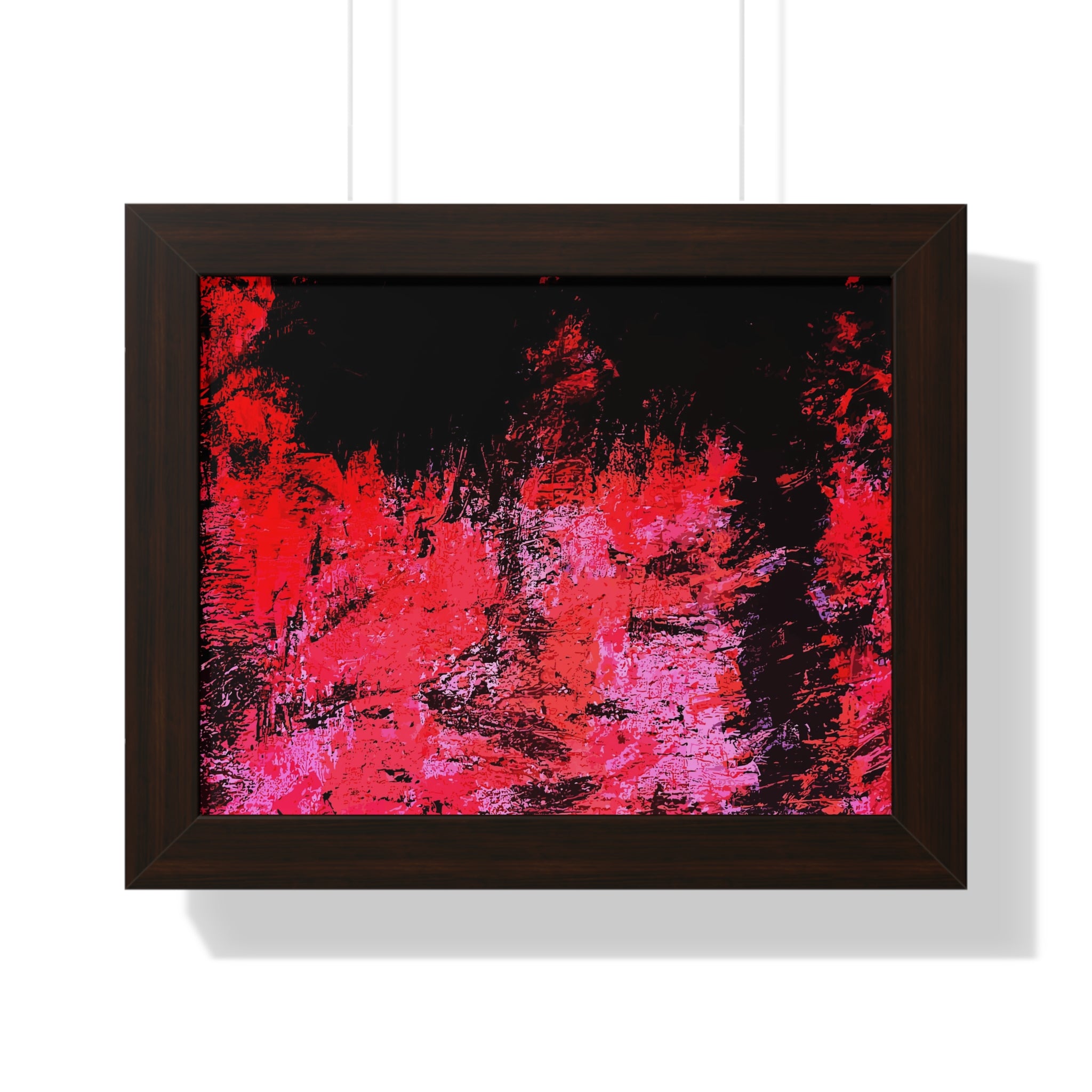 Negative Positive Framed Art Print (Horizontal) - Brian P Artwork 