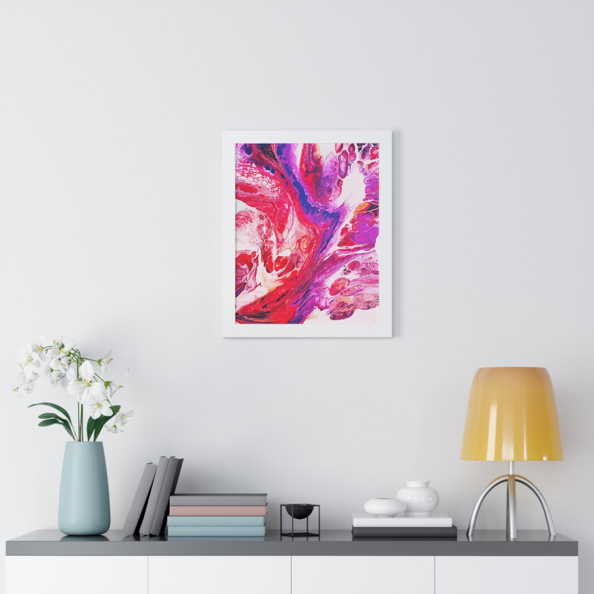 Miracle of Balance Framed Art Print (Vertical) - Brian P Artwork 