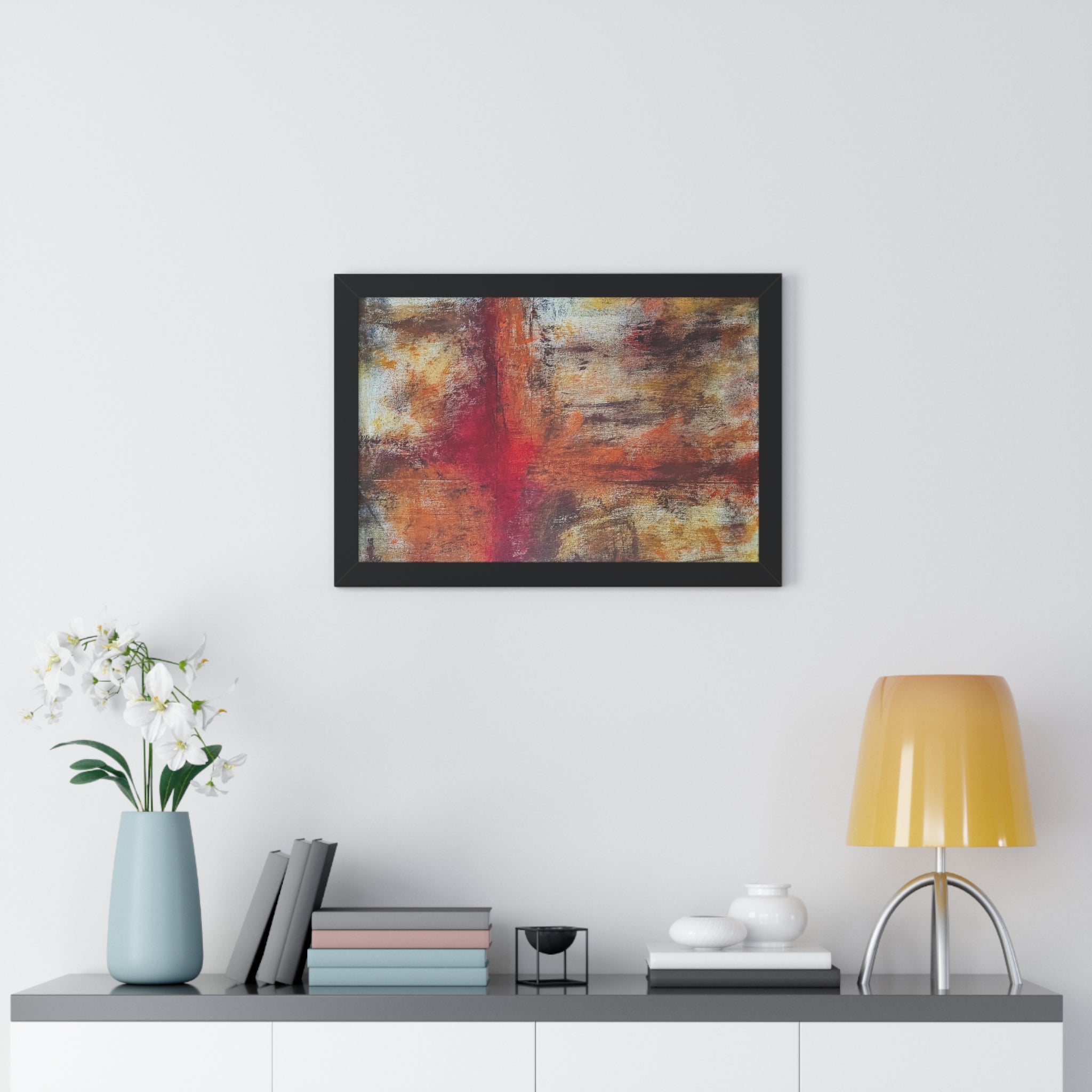 Unknown Territory Framed Art Print (Horizontal) - Brian P Artwork 