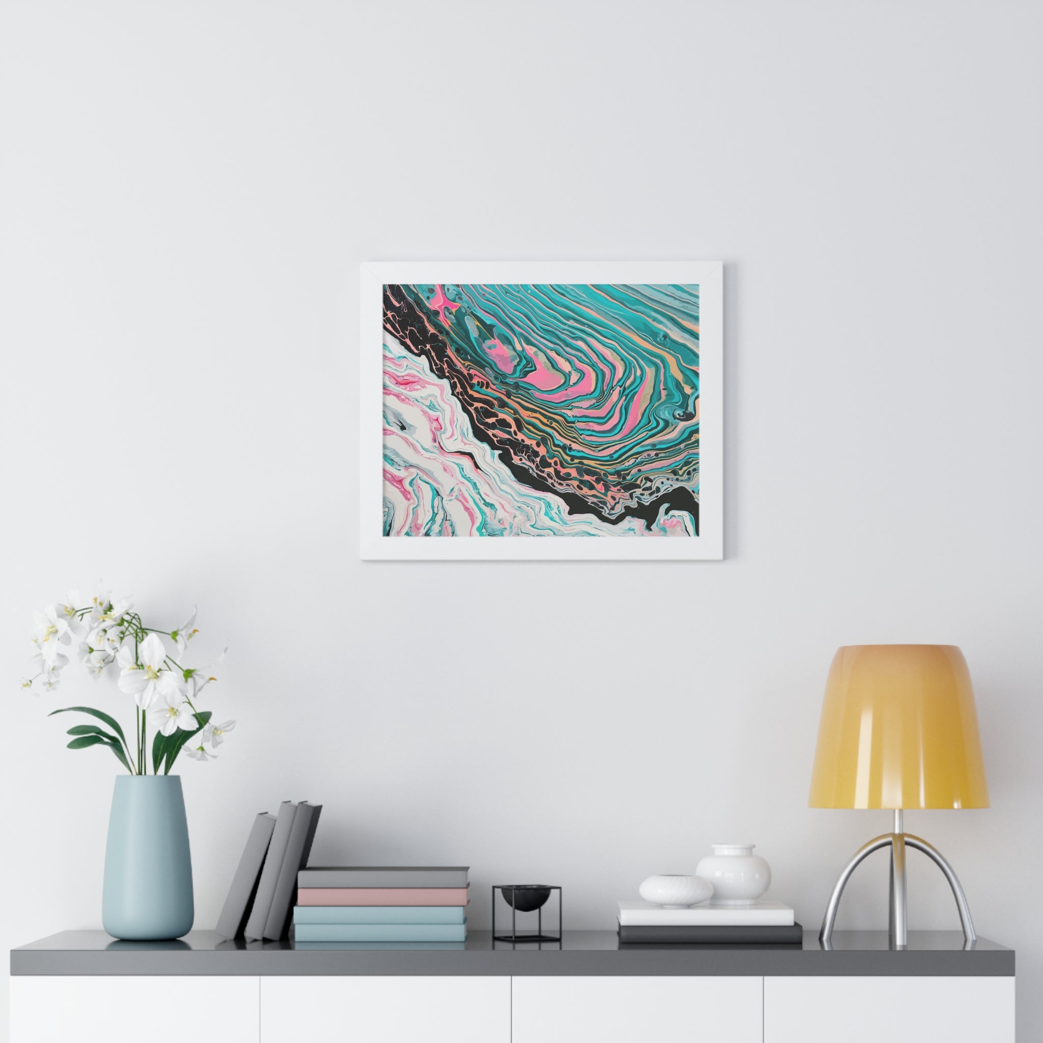 Two-Faced Framed Art Print (Horizontal) - Brian P Artwork 