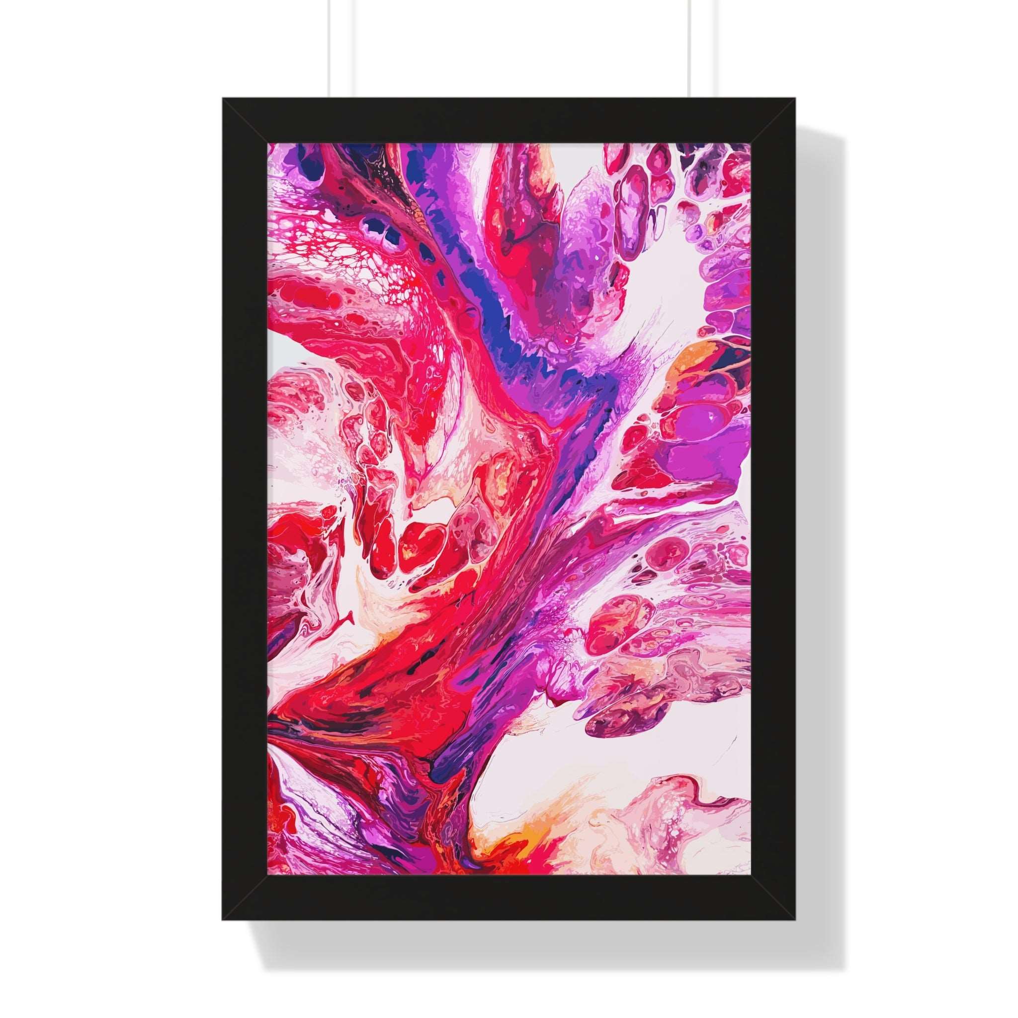 Miracle of Balance Framed Art Print (Vertical)