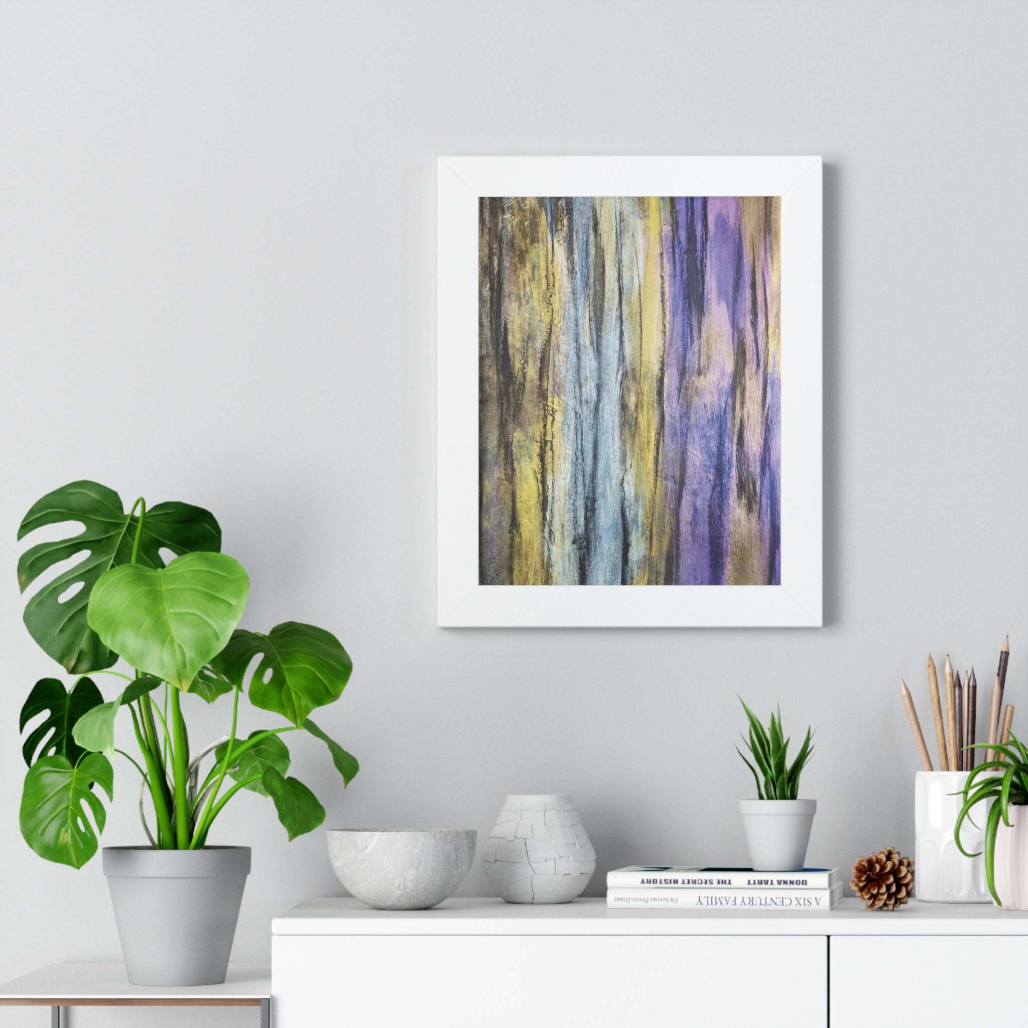 Twilight Woods Framed Art Print (Vertical) - Brian P Artwork 