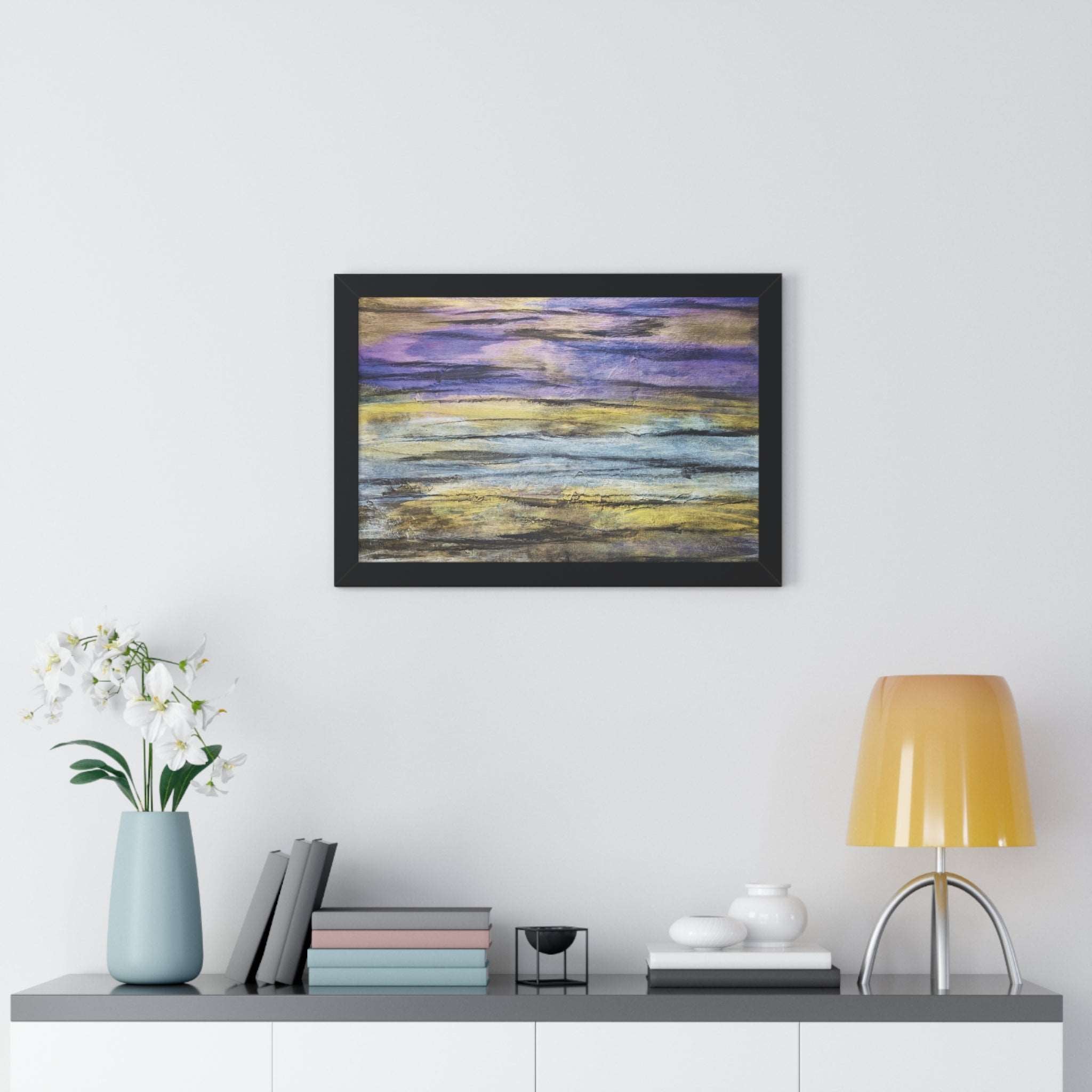 Twilight Woods Framed Art Print (Horizontal) - Brian P Artwork 