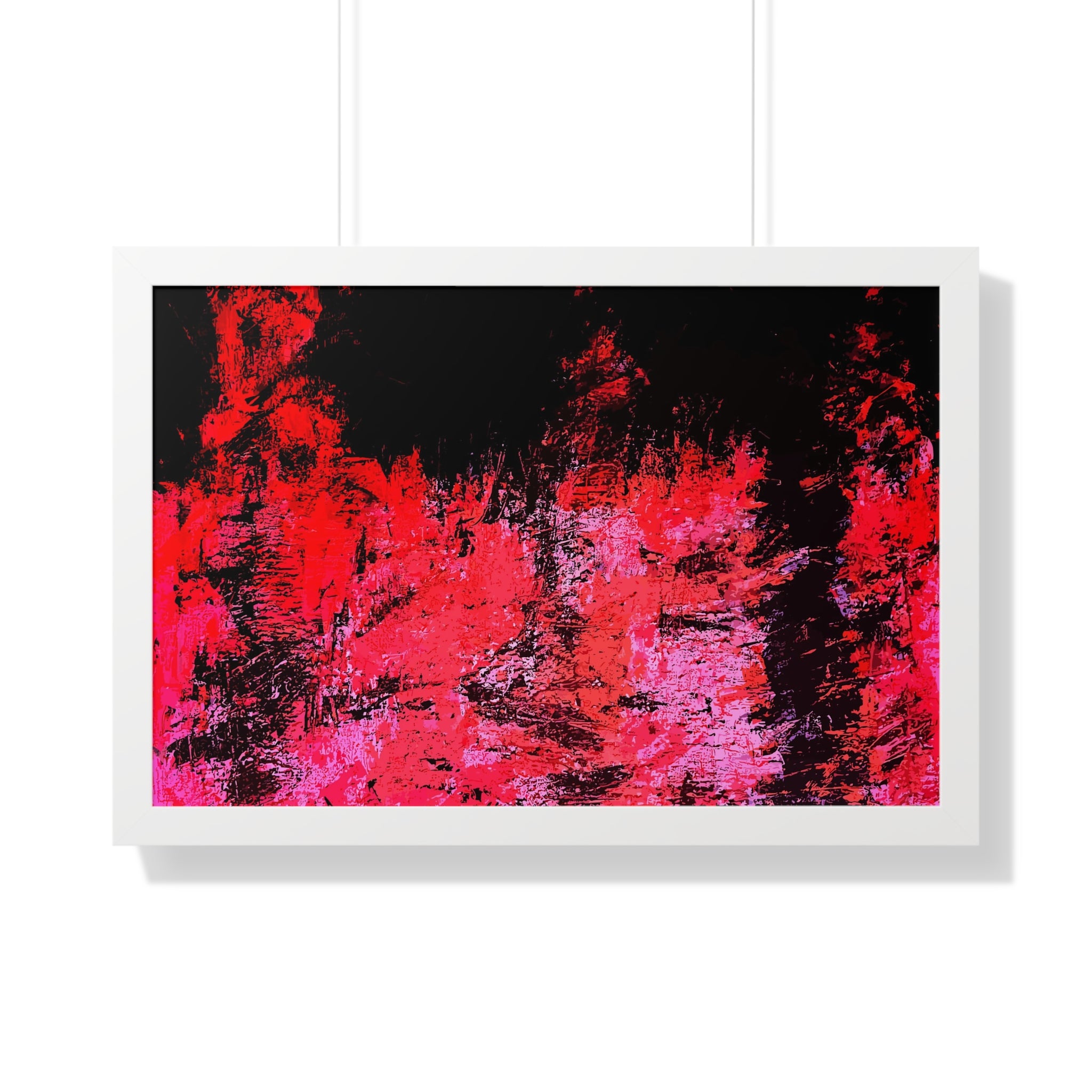 Negative Positive Framed Art Print (Horizontal) - Brian P Artwork 