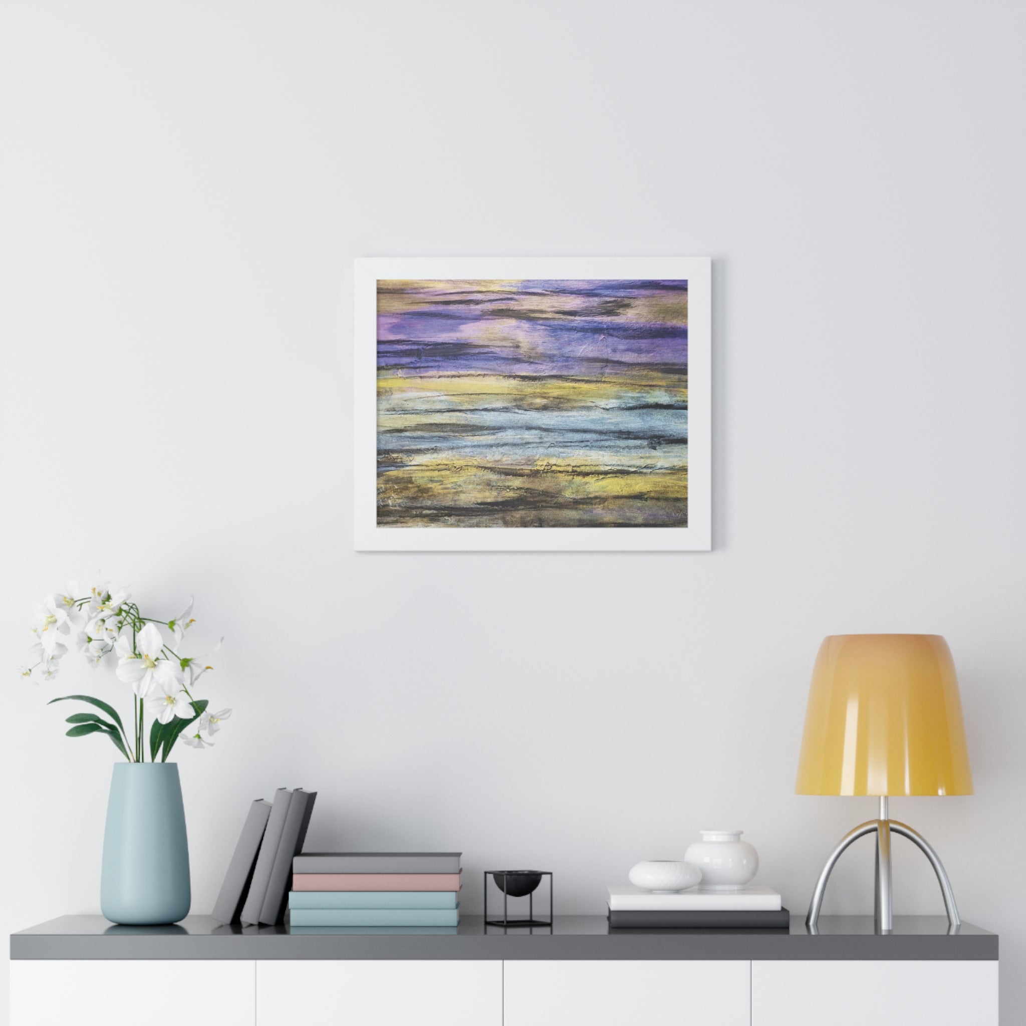 Twilight Woods Framed Art Print (Horizontal) - Brian P Artwork 