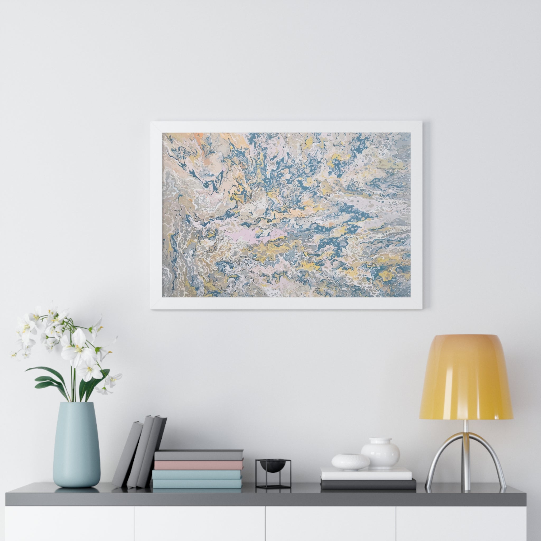 Weight of Choice Framed Art Print (Horizontal) - Brian P Artwork 