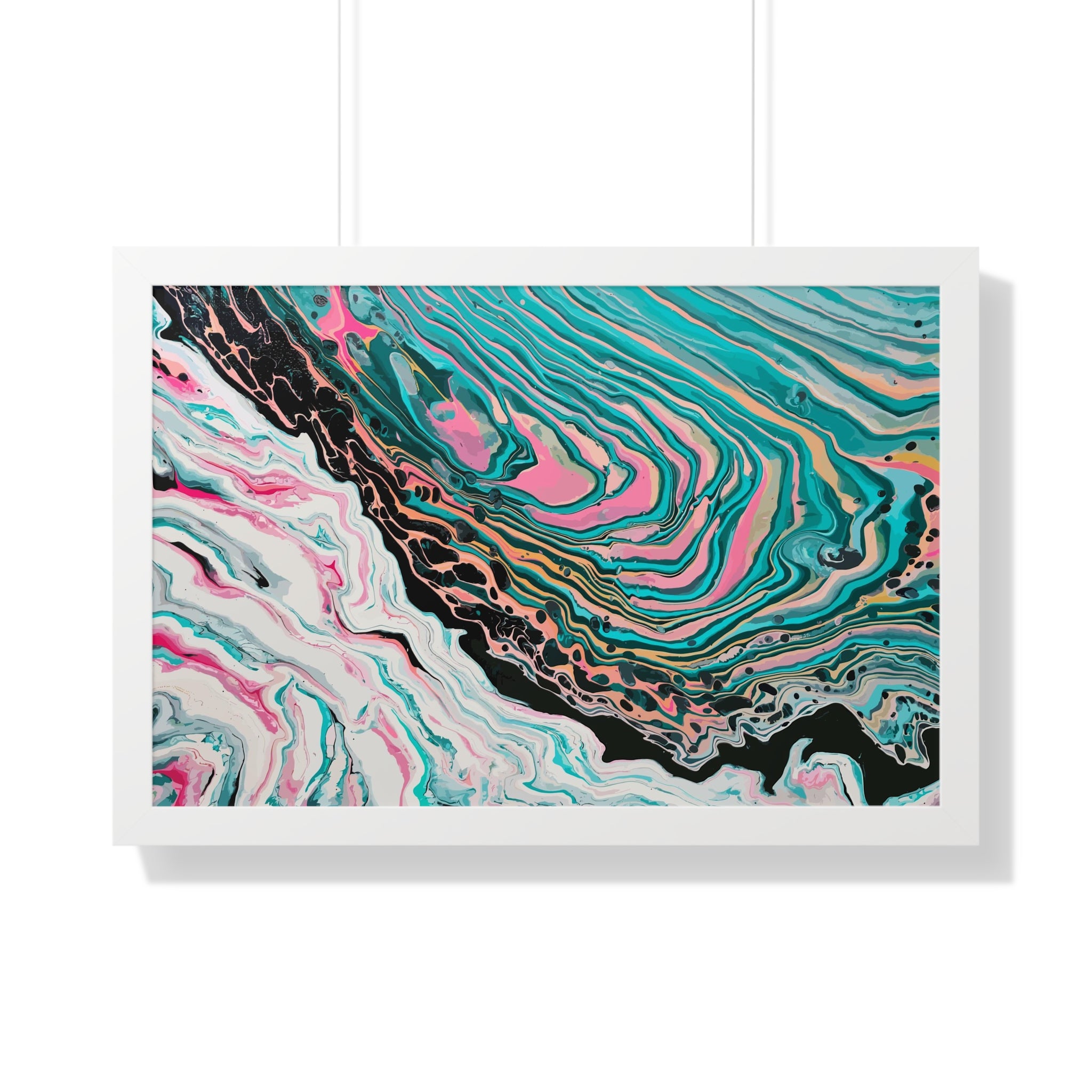 Two-Faced Framed Art Print (Horizontal) - Brian P Artwork 