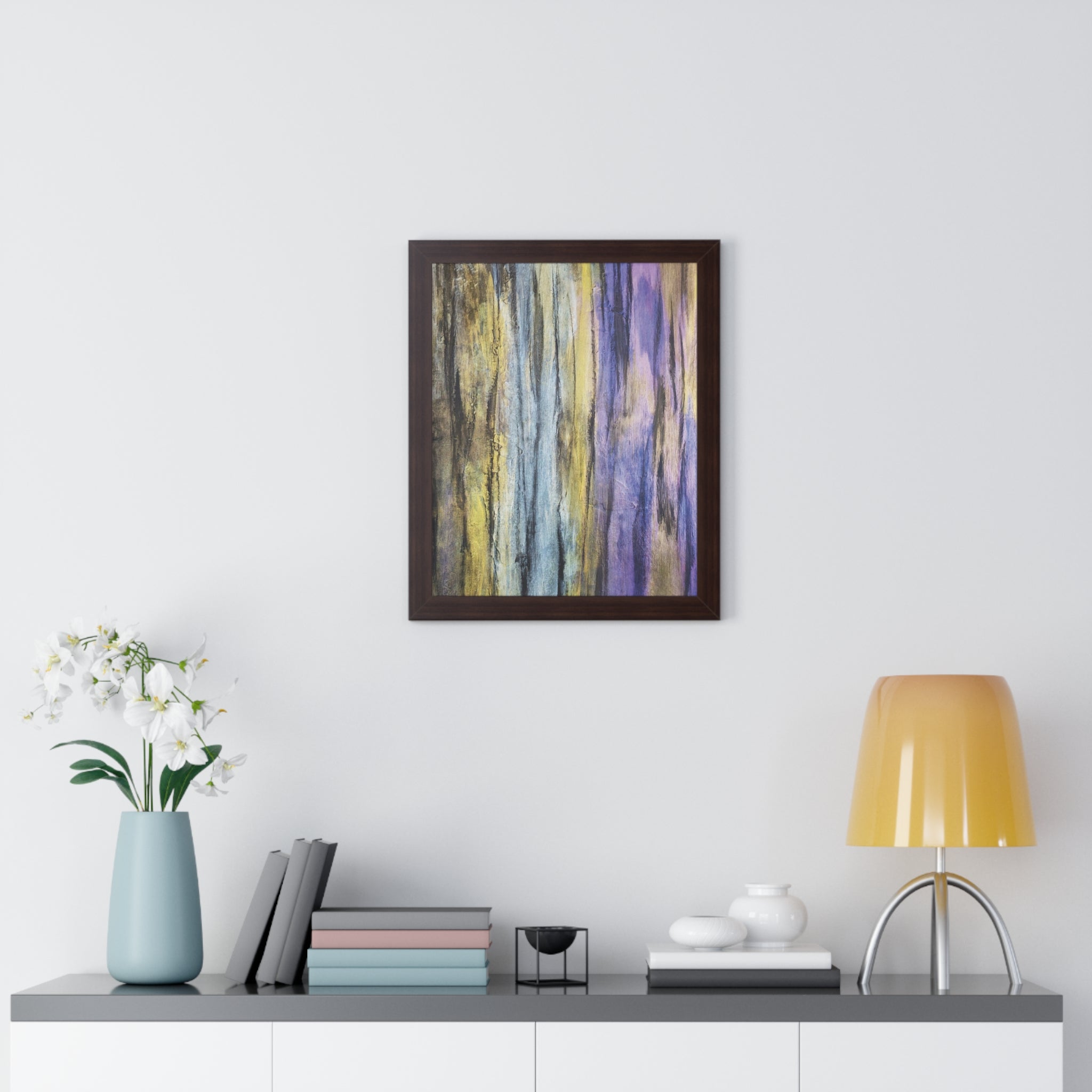 Twilight Woods Framed Art Print (Vertical) - Brian P Artwork 