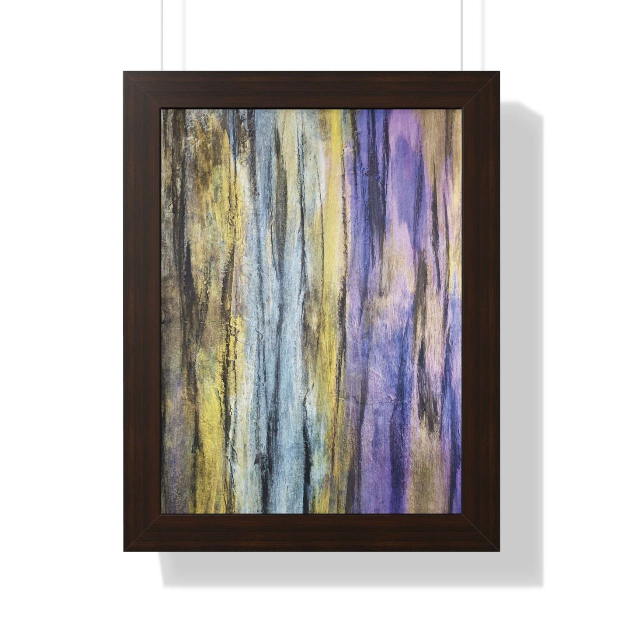 Twilight Woods Framed Art Print (Vertical) - Brian P Artwork 