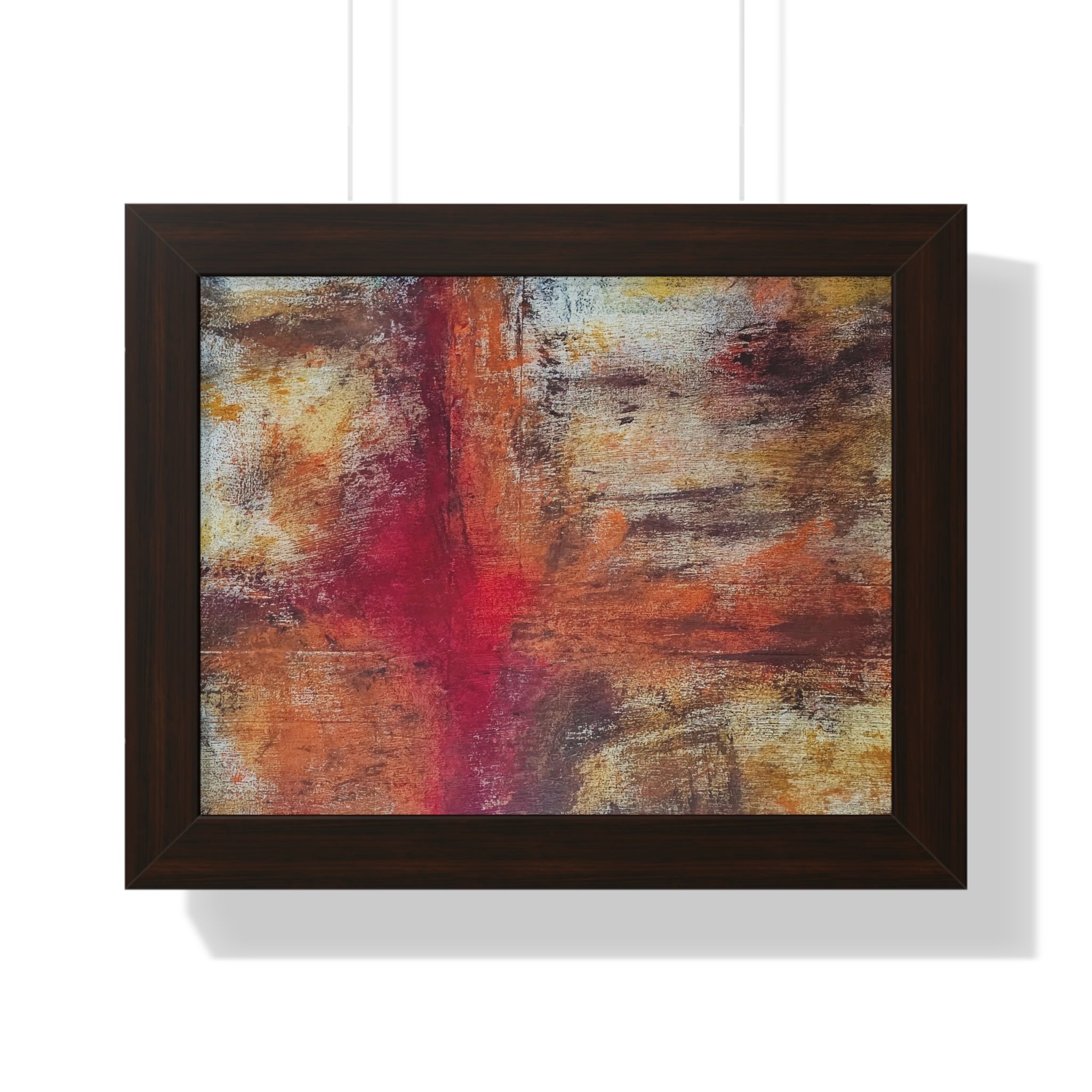 Unknown Territory Framed Art Print (Horizontal) - Brian P Artwork 