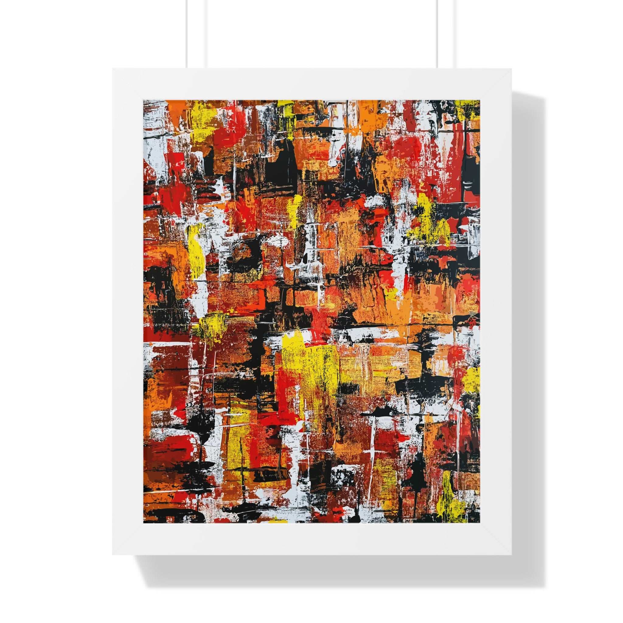 Aligning with Chaos Framed Art Print (Vertical)