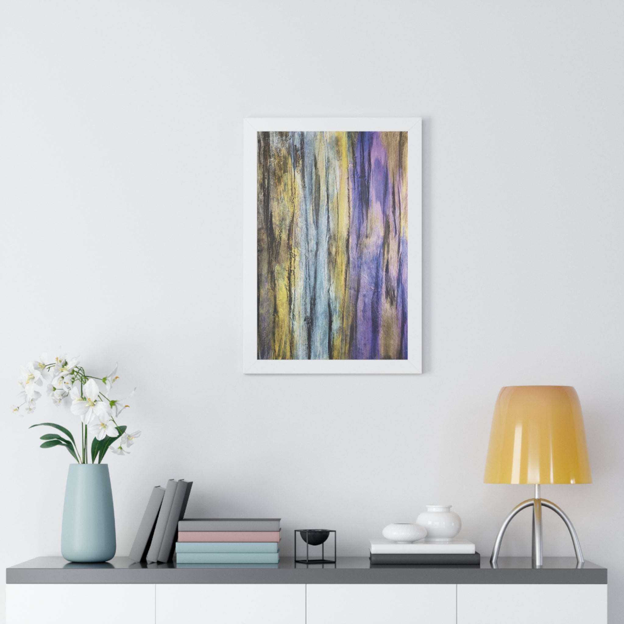 Twilight Woods Framed Art Print (Vertical) - Brian P Artwork 