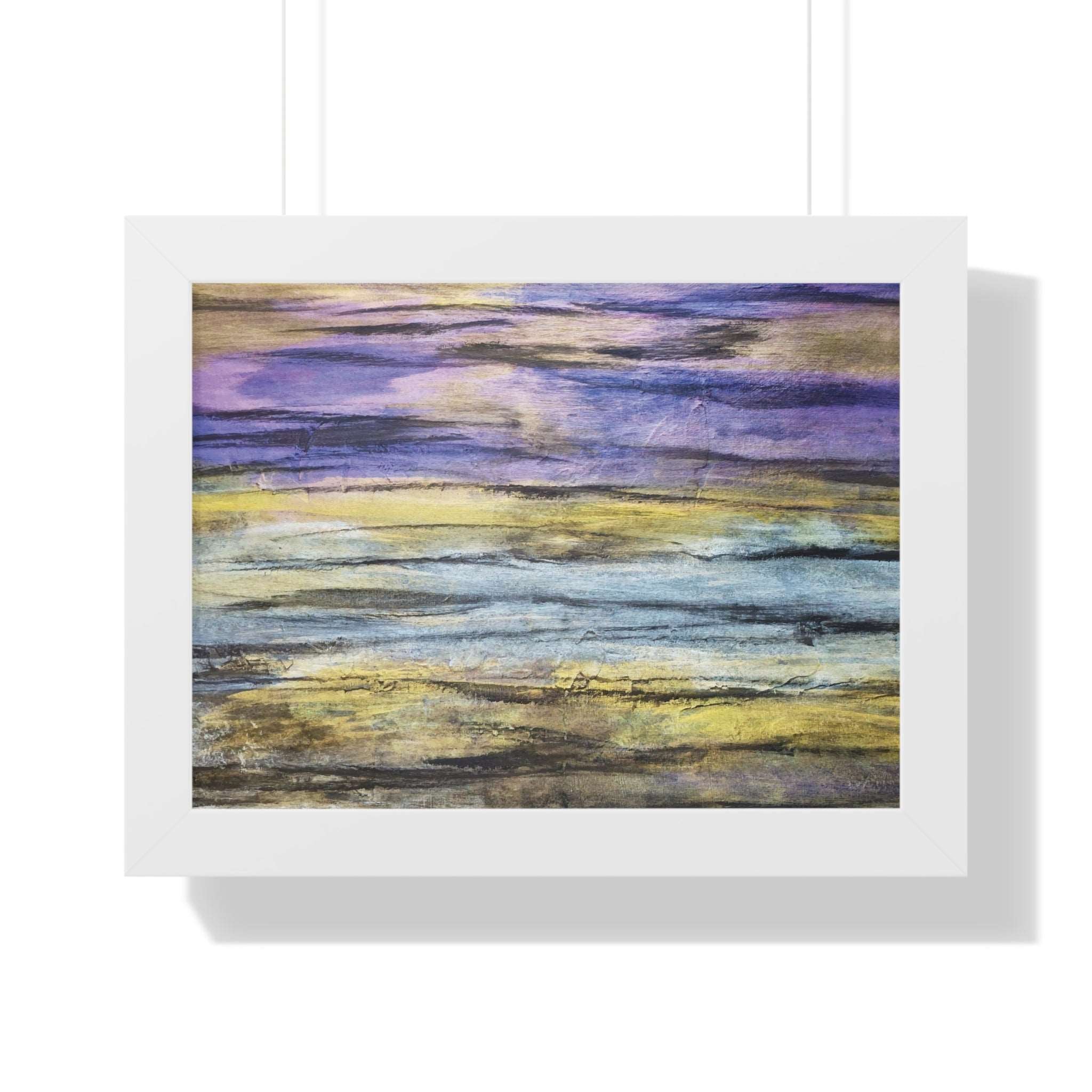 Twilight Woods Framed Art Print (Horizontal)