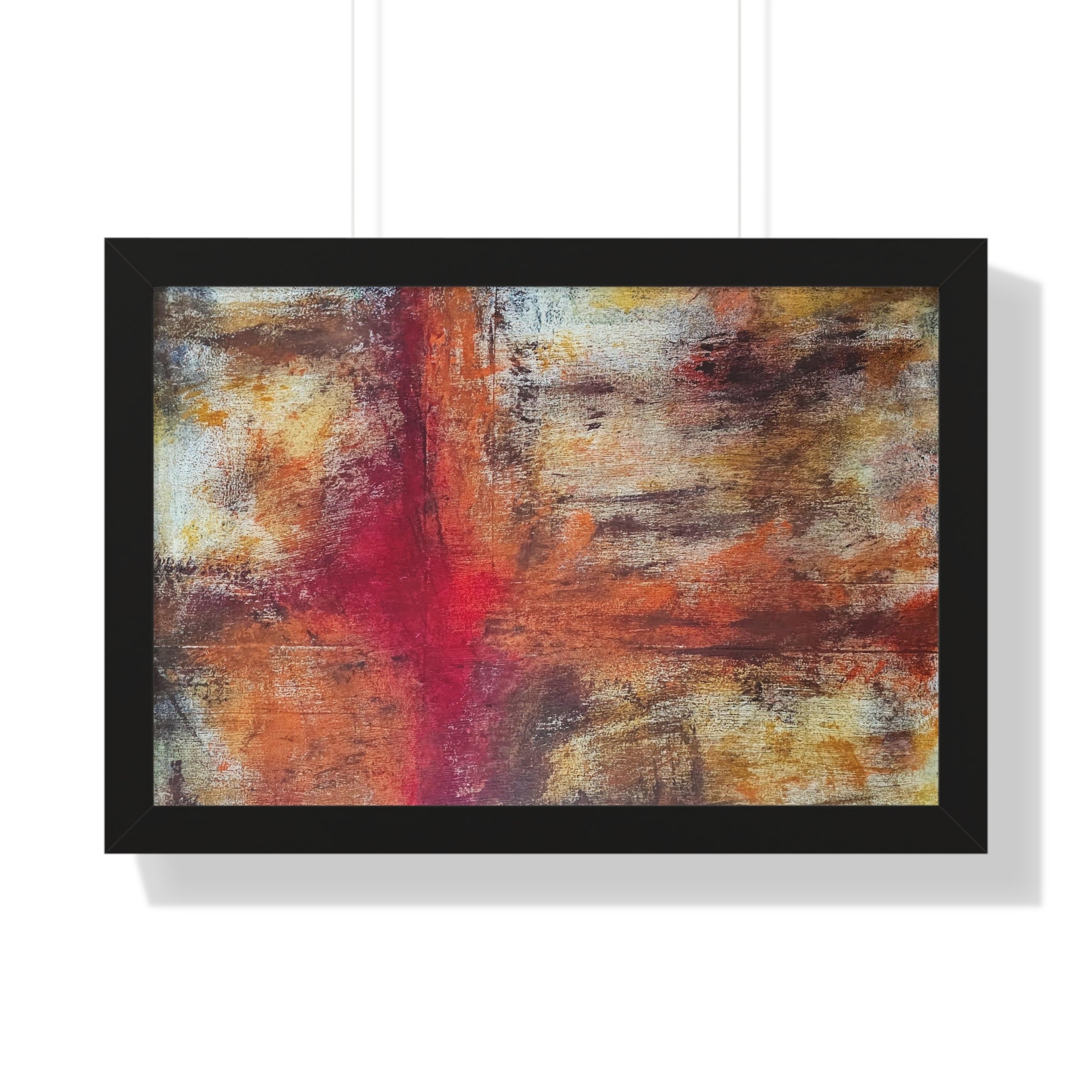 Unknown Territory Framed Art Print (Horizontal) - Brian P Artwork 