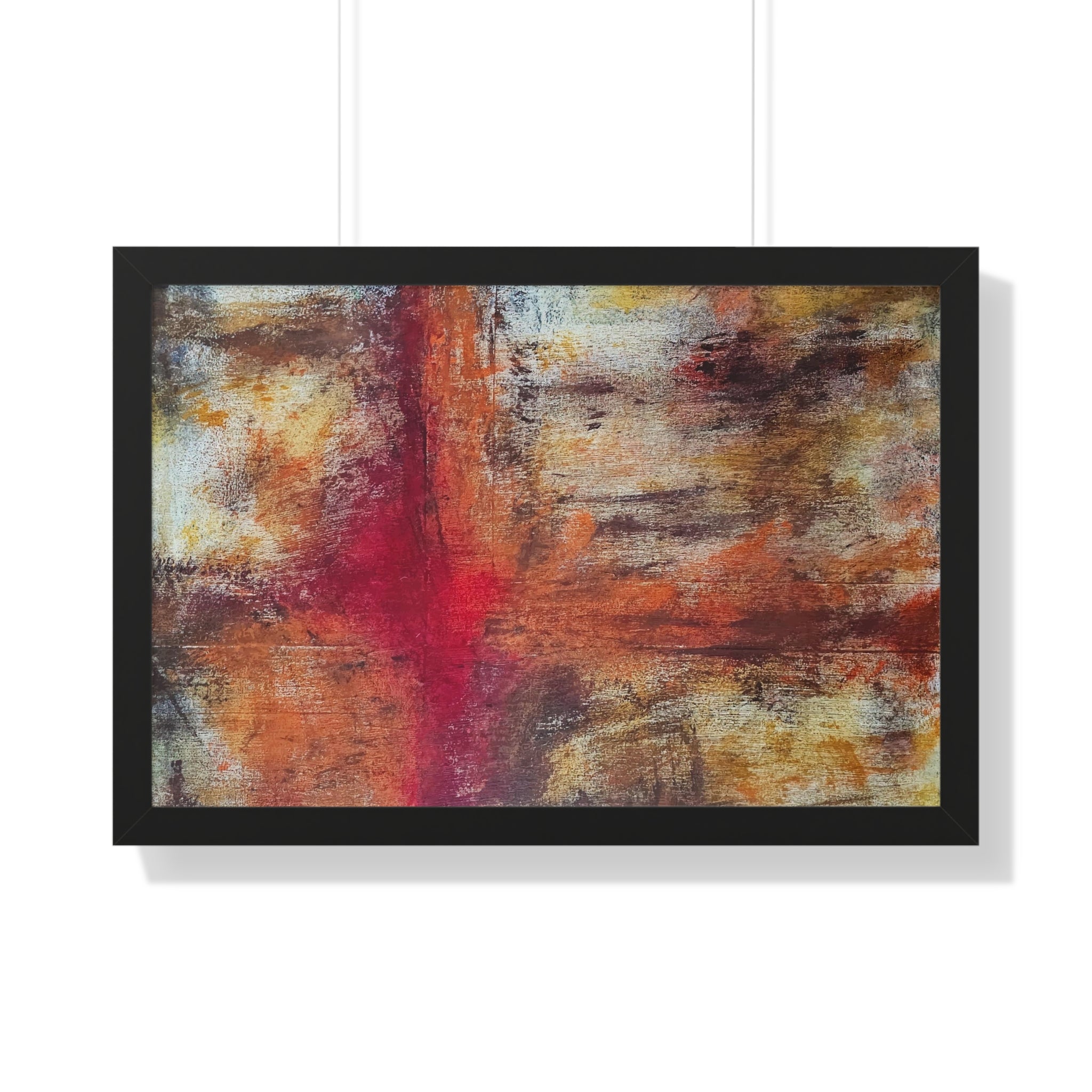 Unknown Territory Framed Art Print (Horizontal) - Brian P Artwork 