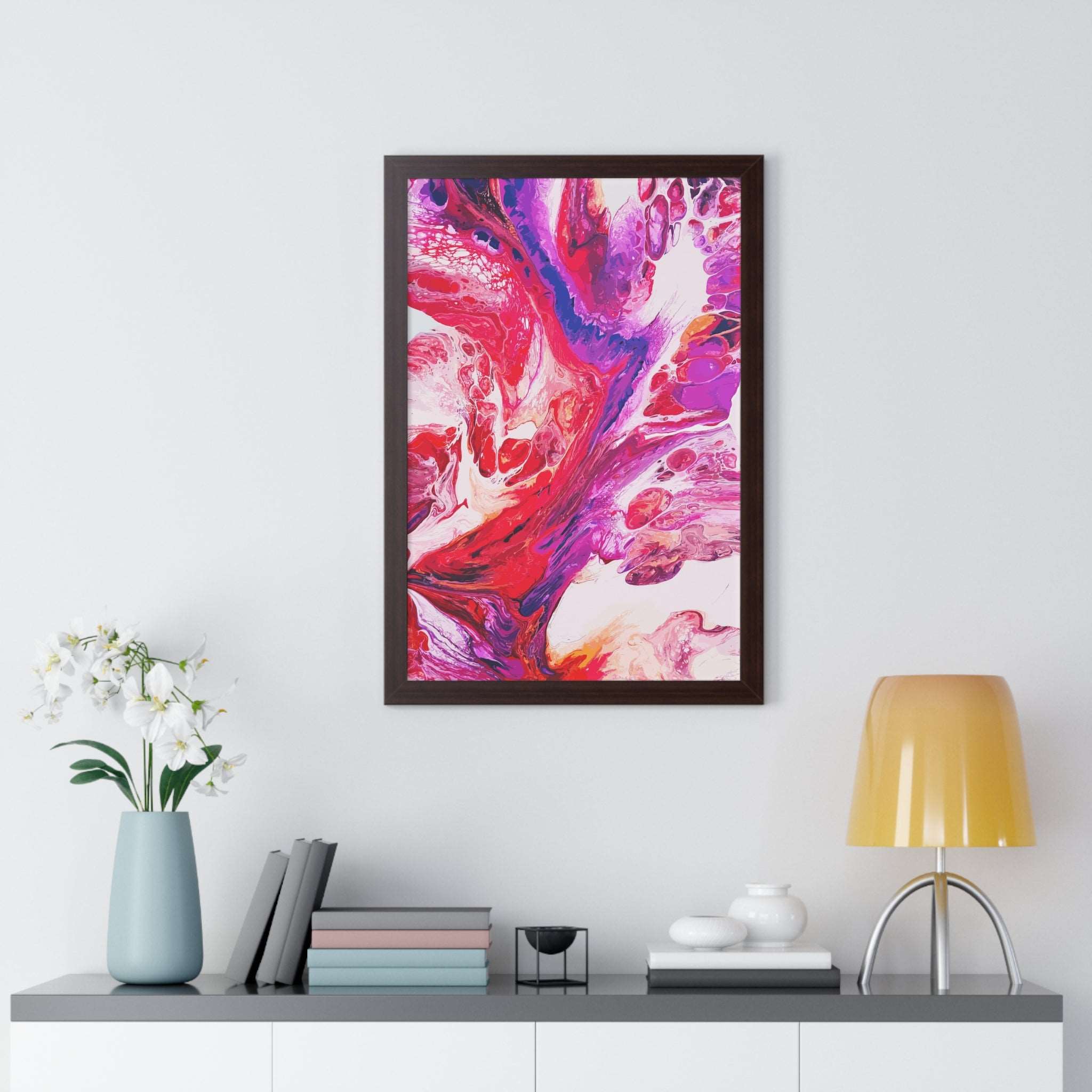 Miracle of Balance Framed Art Print (Vertical) - Brian P Artwork 