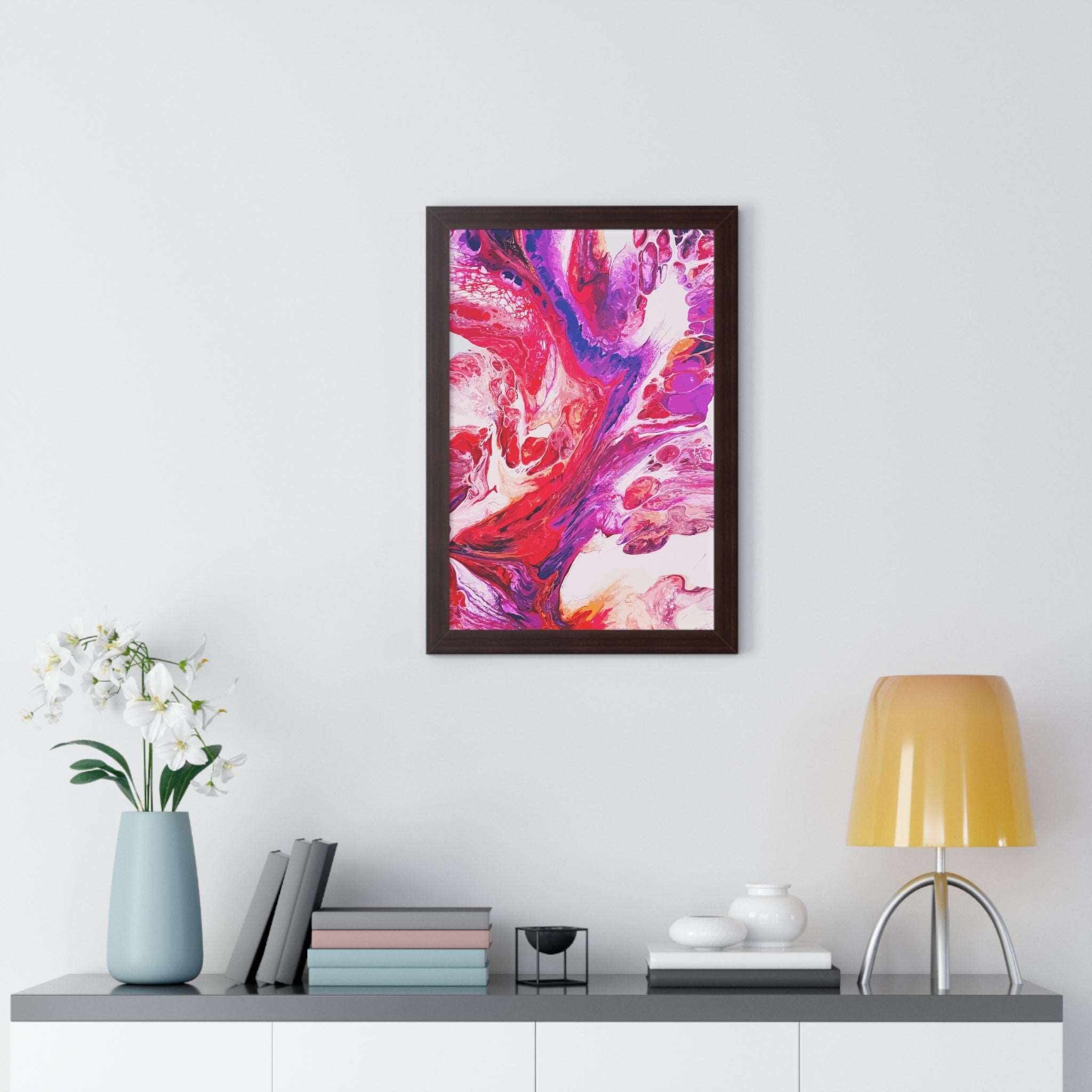 Miracle of Balance Framed Art Print (Vertical) - Brian P Artwork 