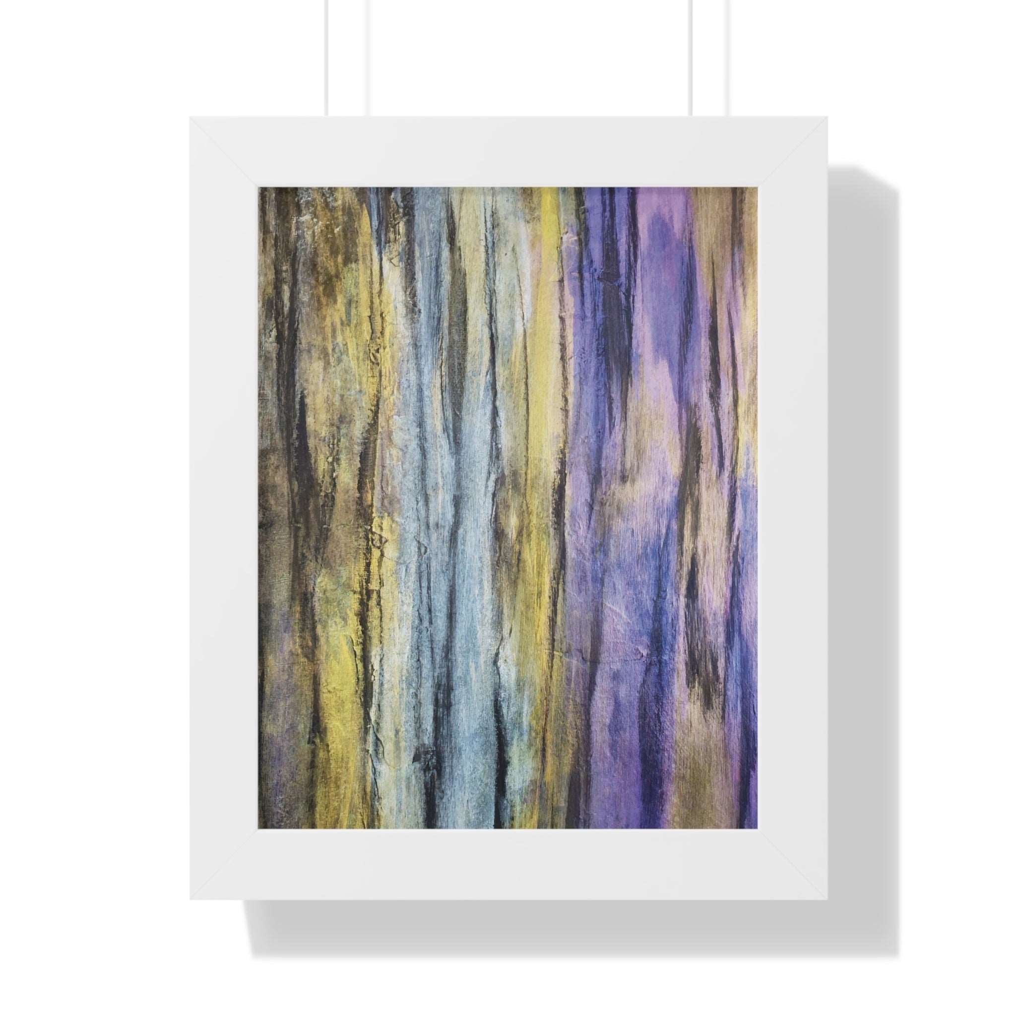 Twilight Woods Framed Art Print (Vertical)