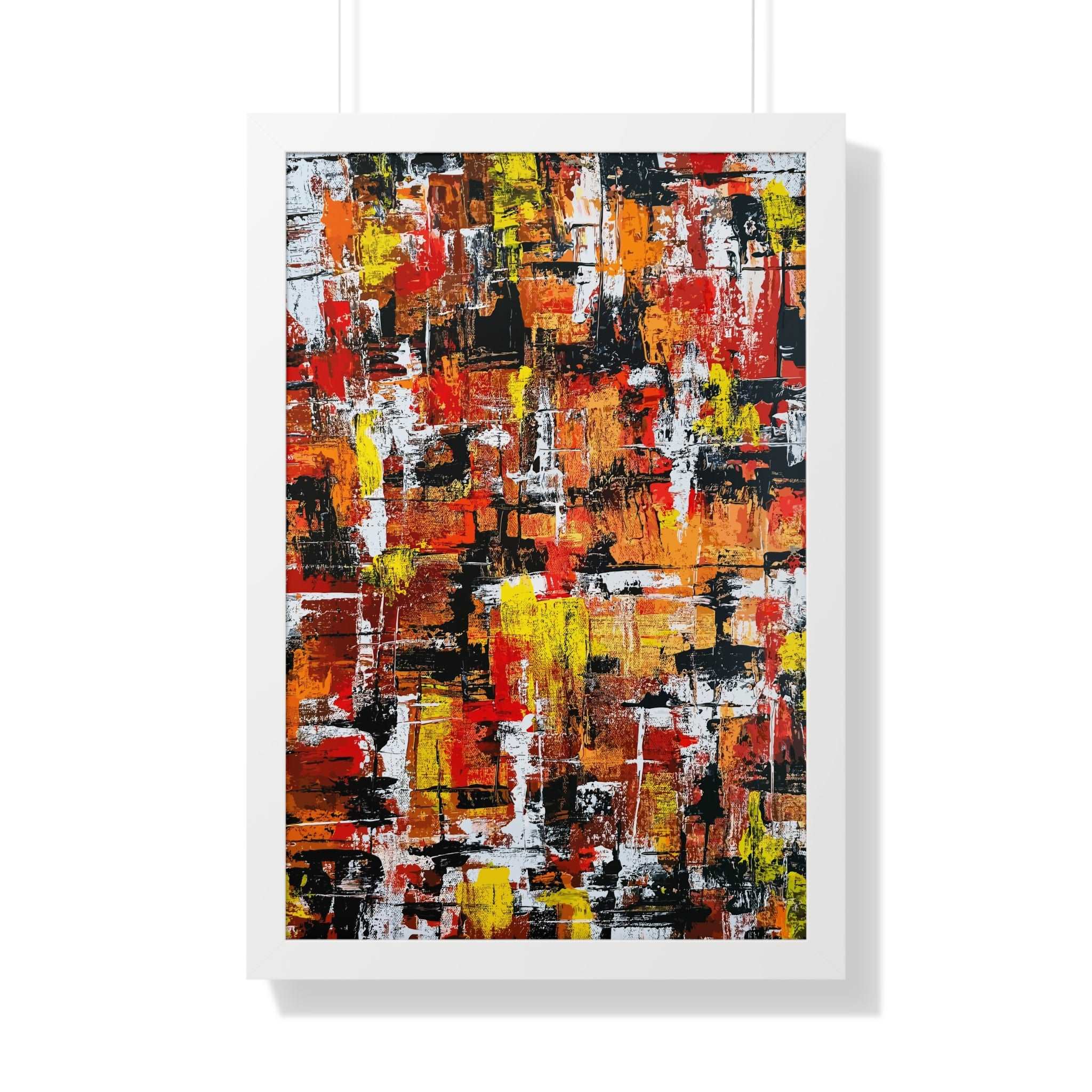 Aligning with Chaos Framed Art Print (Vertical)