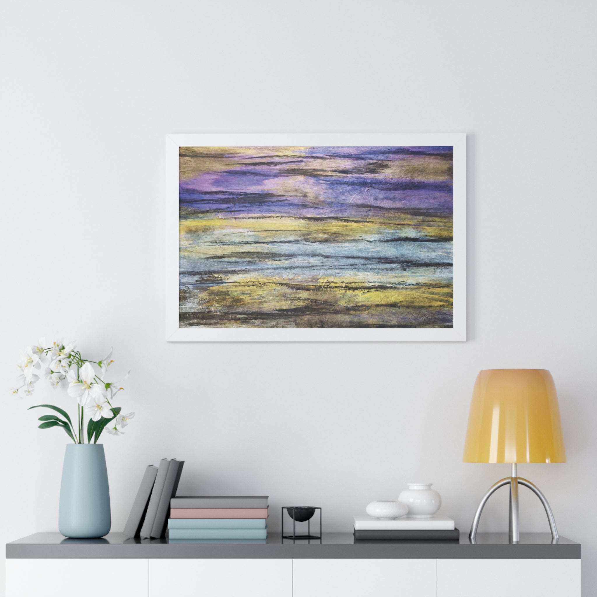 Twilight Woods Framed Art Print (Horizontal) - Brian P Artwork 