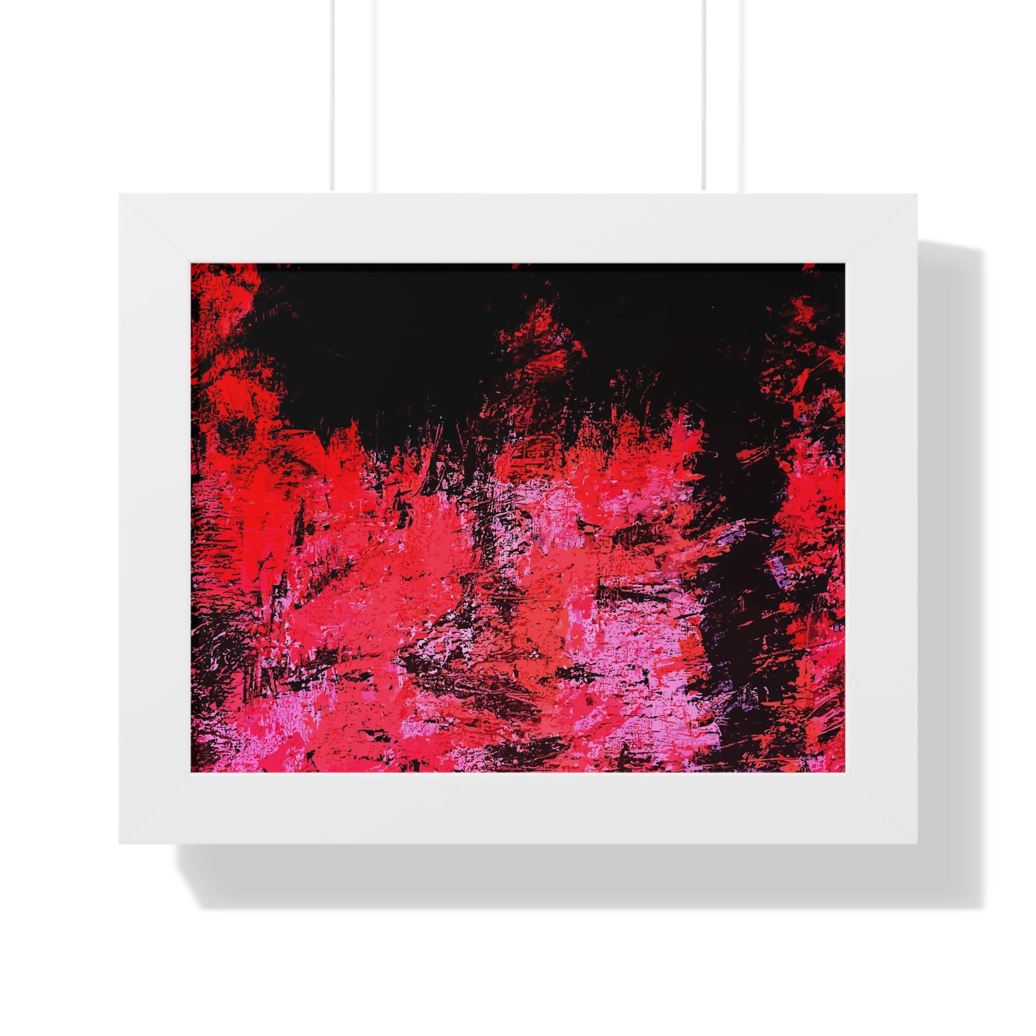 Negative Positive Framed Art Print (Horizontal) - Brian P Artwork 