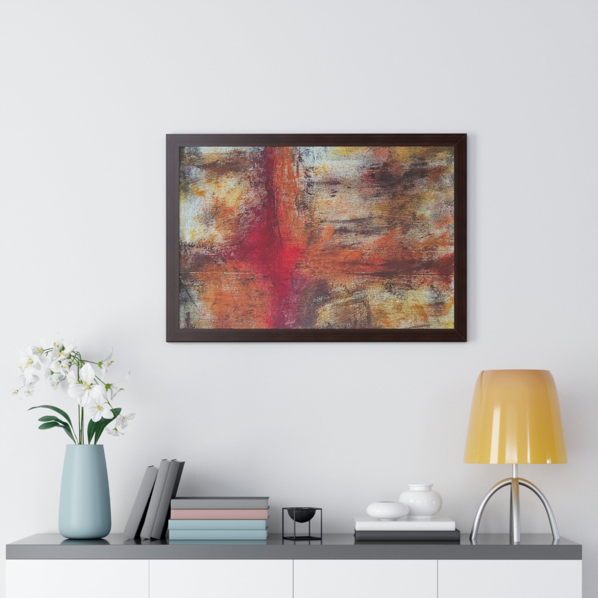 Unknown Territory Framed Art Print (Horizontal) - Brian P Artwork 