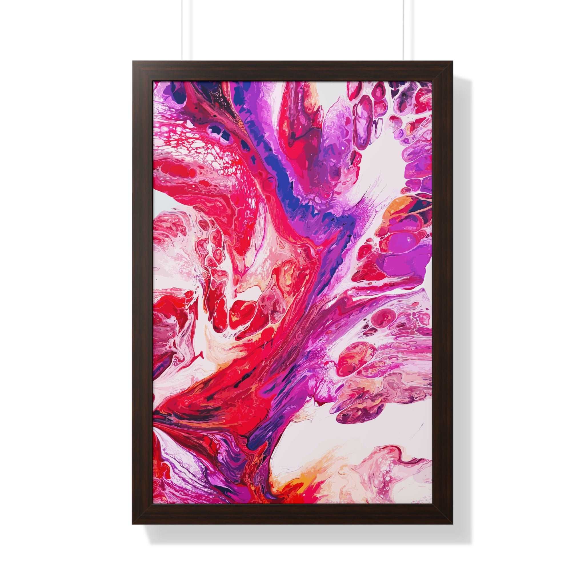 Miracle of Balance Framed Art Print (Vertical)