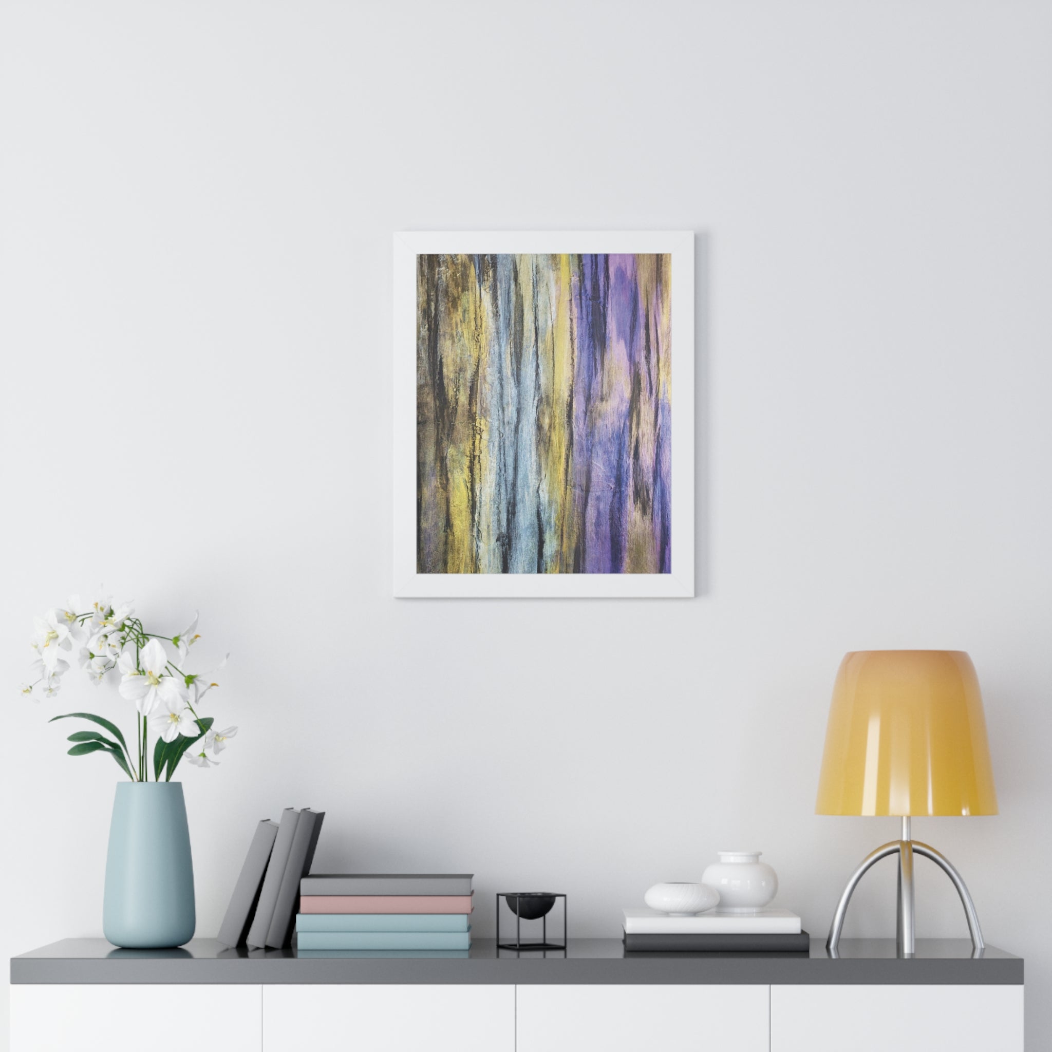 Twilight Woods Framed Art Print (Vertical) - Brian P Artwork 