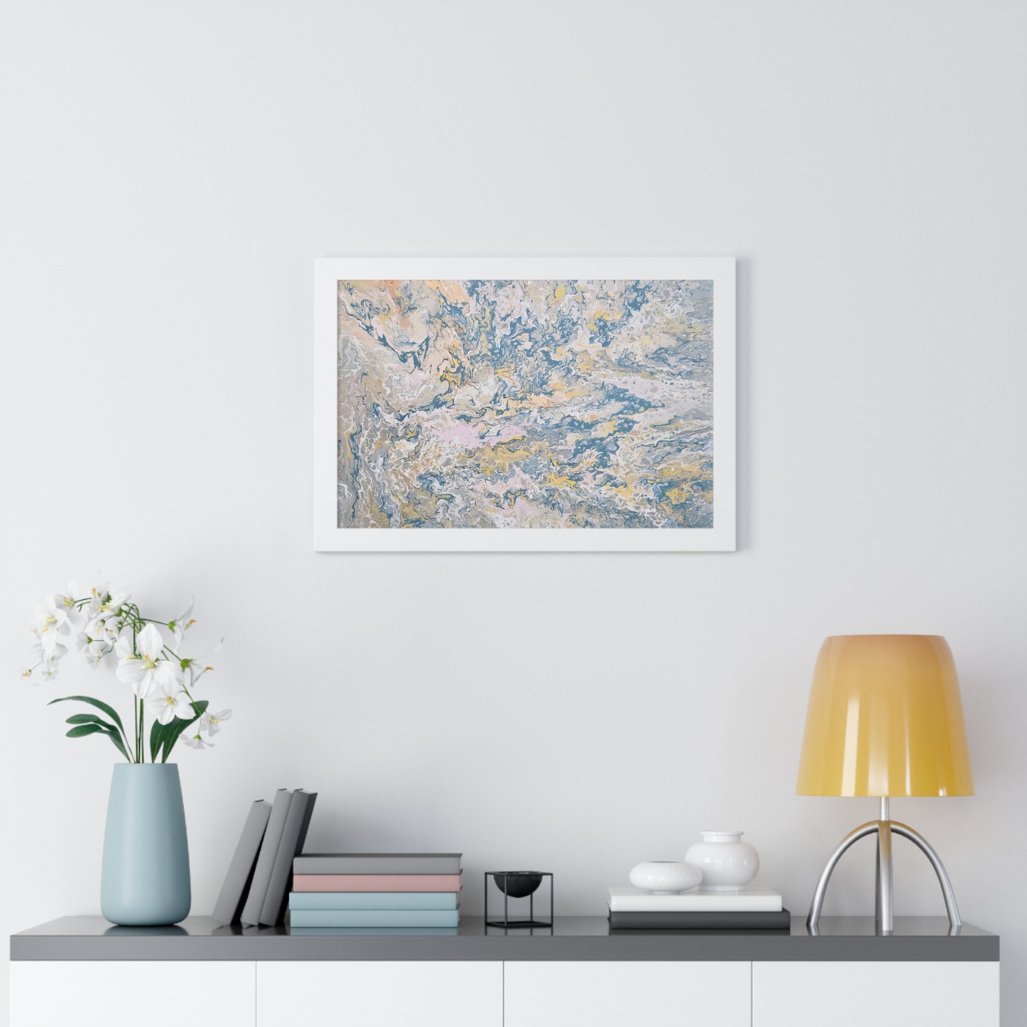 Weight of Choice Framed Art Print (Horizontal) - Brian P Artwork 