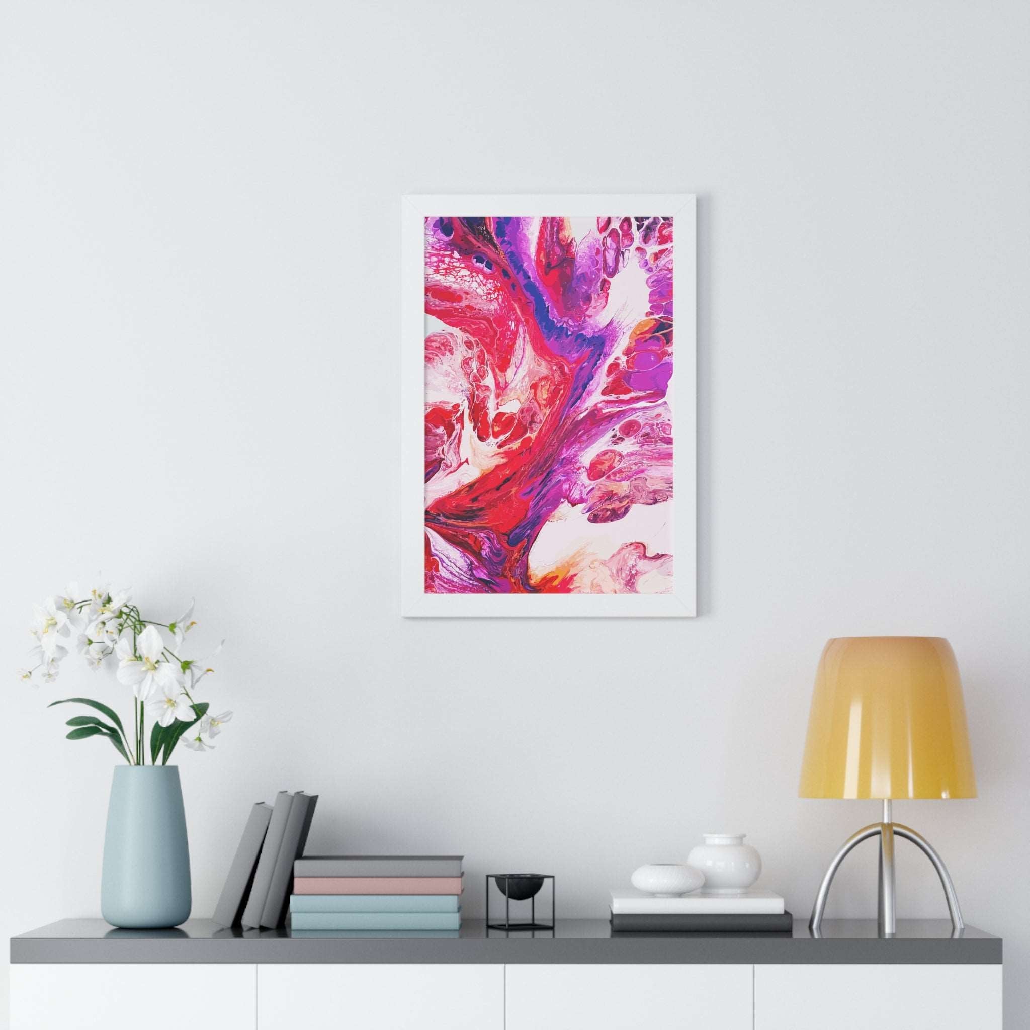 Miracle of Balance Framed Art Print (Vertical) - Brian P Artwork 