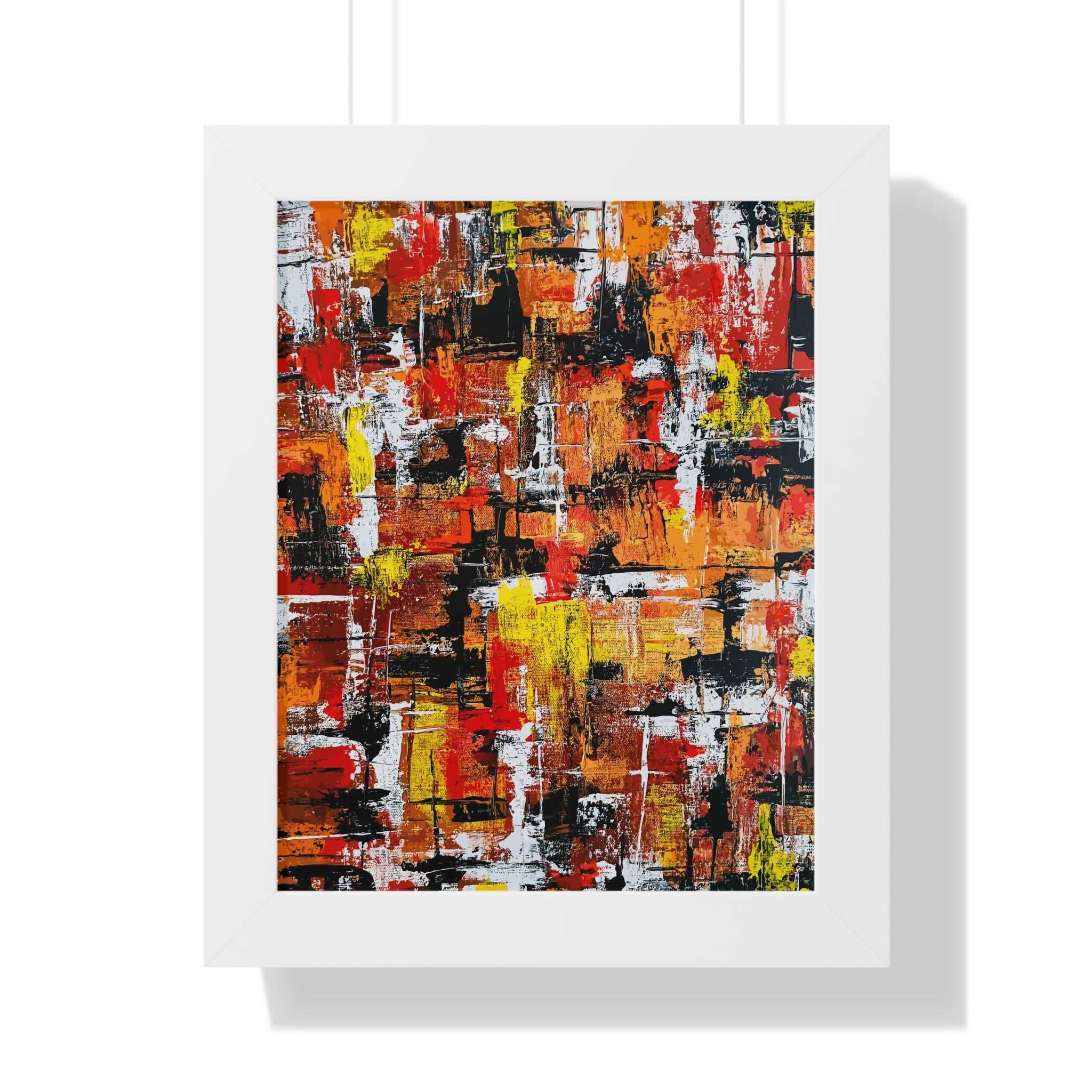 Aligning with Chaos Framed Art Print (Vertical) - Brian P Artwork 