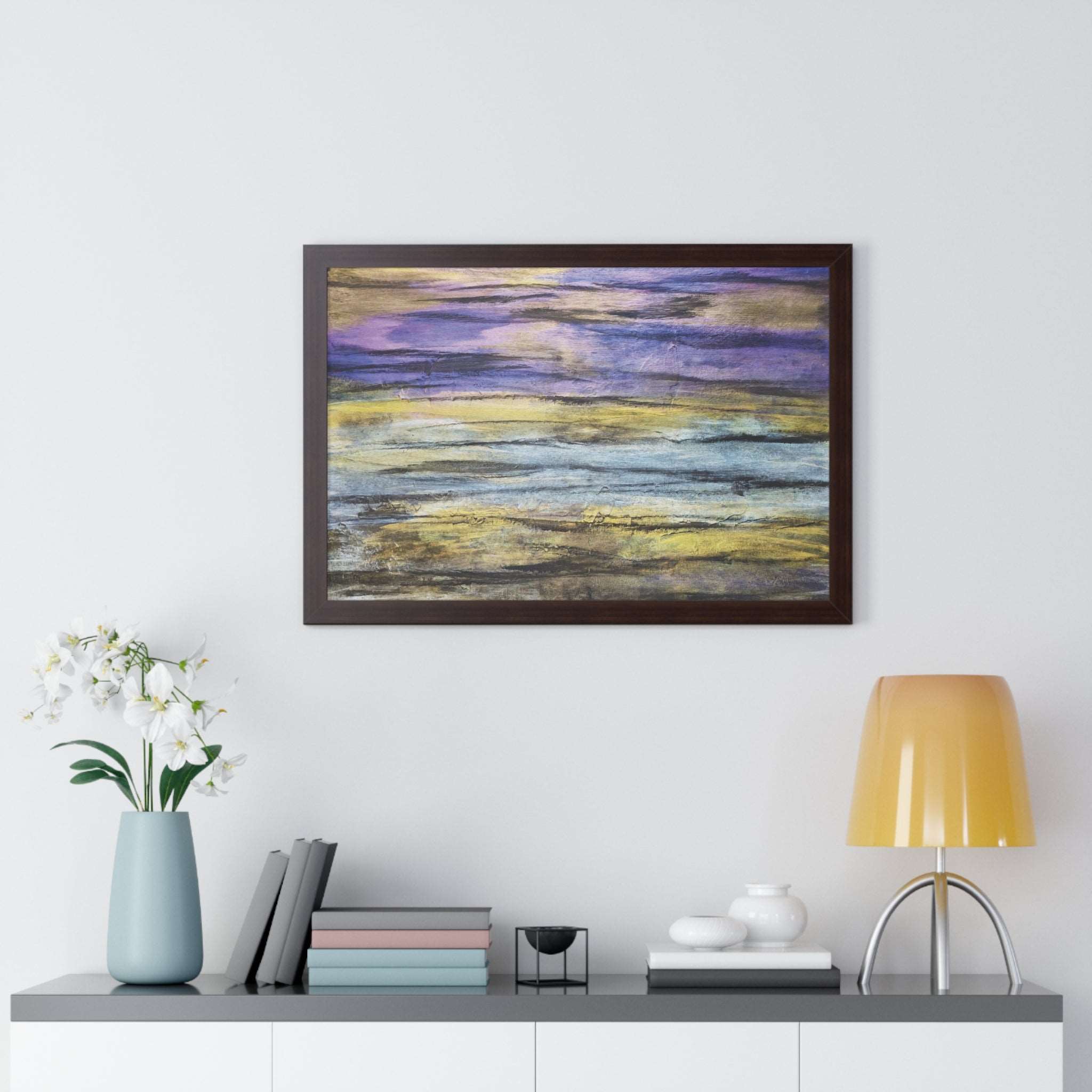 Twilight Woods Framed Art Print (Horizontal) - Brian P Artwork 