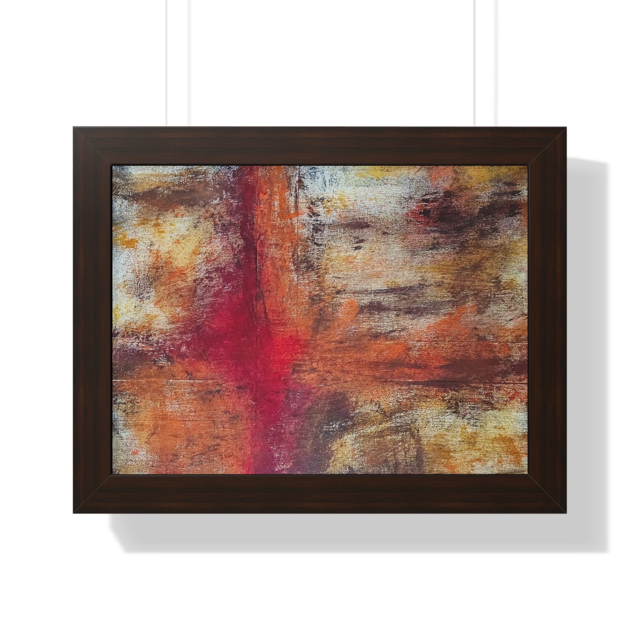 Unknown Territory Framed Art Print (Horizontal) - Brian P Artwork 