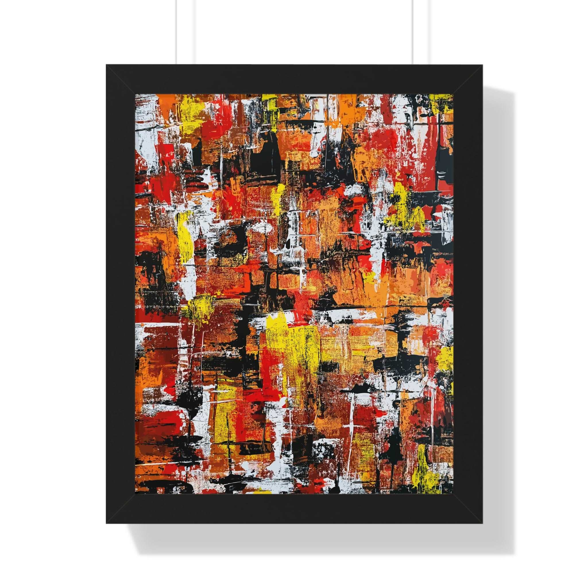 Aligning with Chaos Framed Art Print (Vertical) - Brian P Artwork 