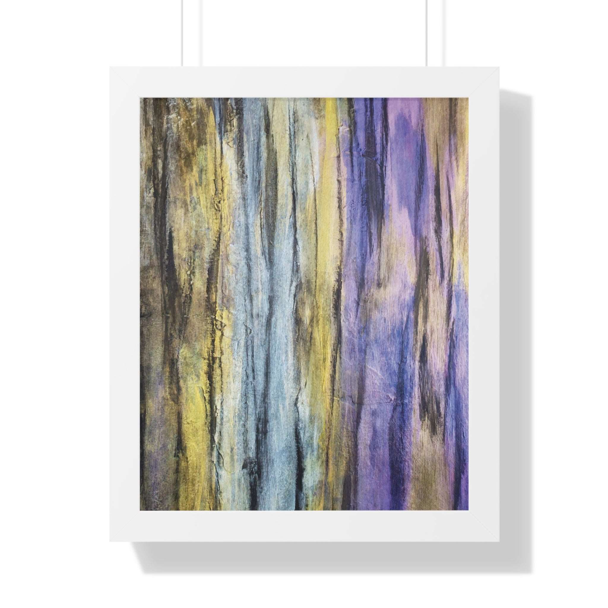 Twilight Woods Framed Art Print (Vertical)