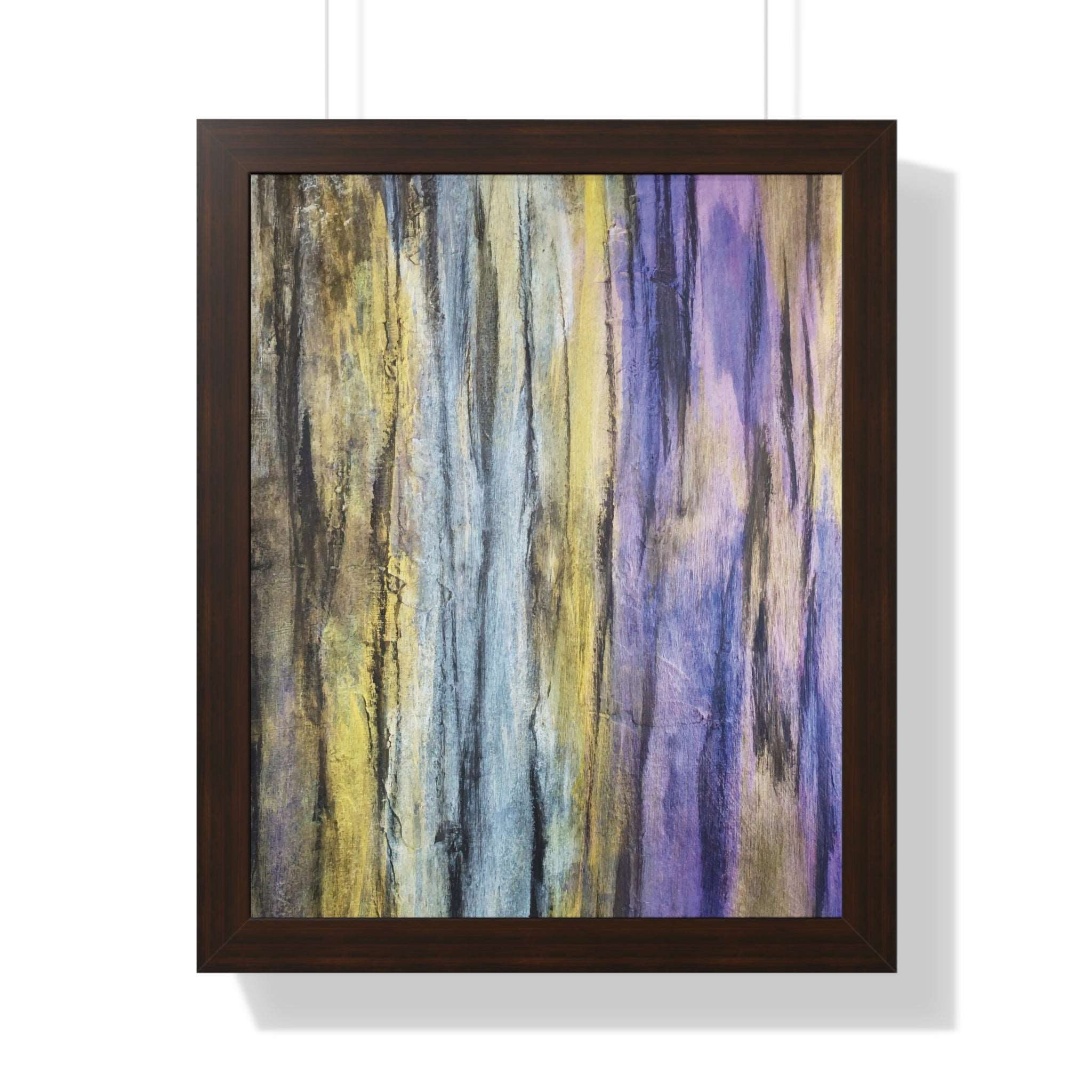 Twilight Woods Framed Art Print (Vertical) - Brian P Artwork 