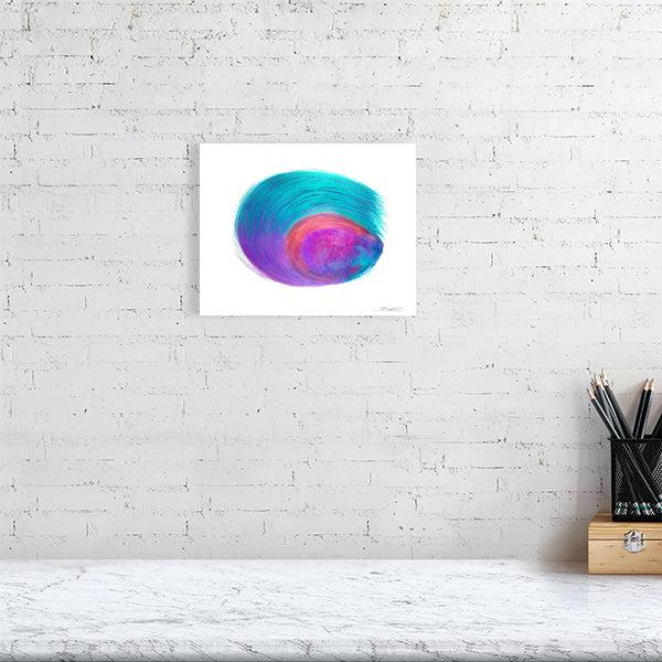 Tides of Serenity | Abstract Horizontal Art Print | Premium Wall Art for Living Room & Office - Brian P Artwork 