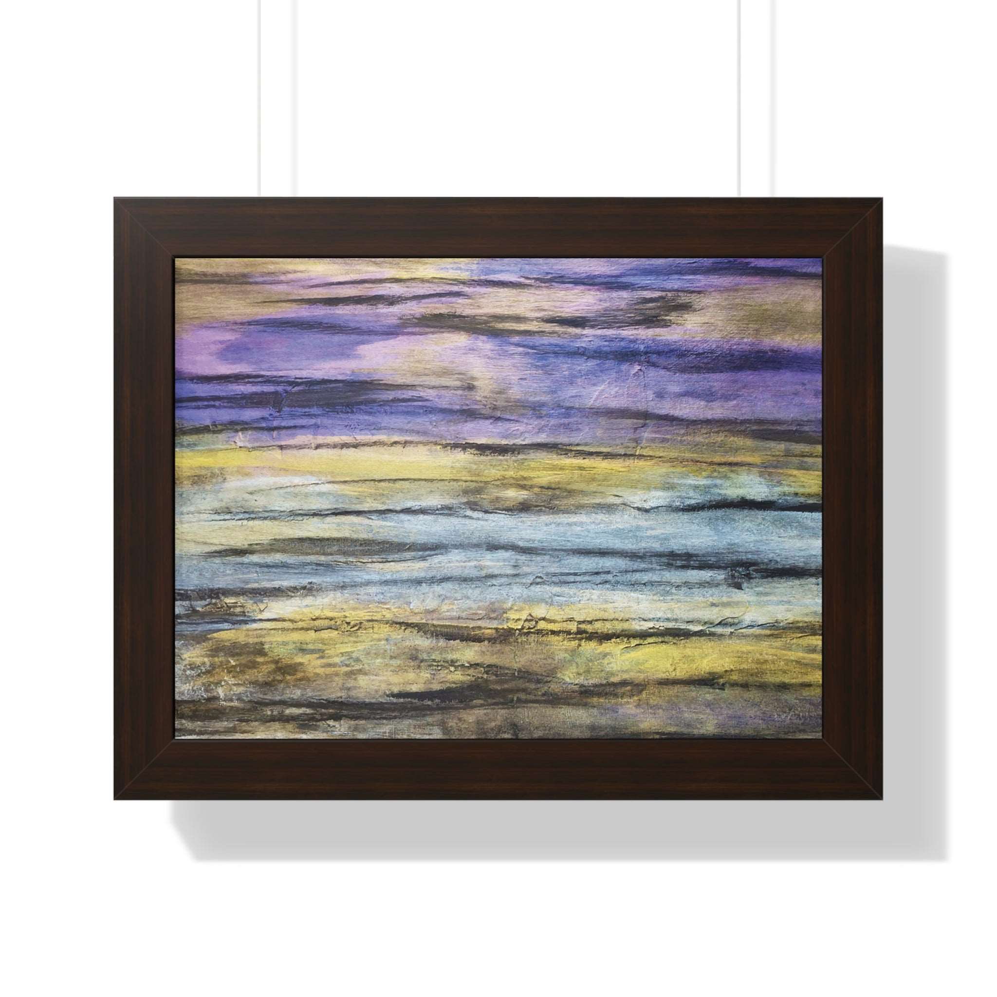 Twilight Woods Framed Art Print (Horizontal) - Brian P Artwork 