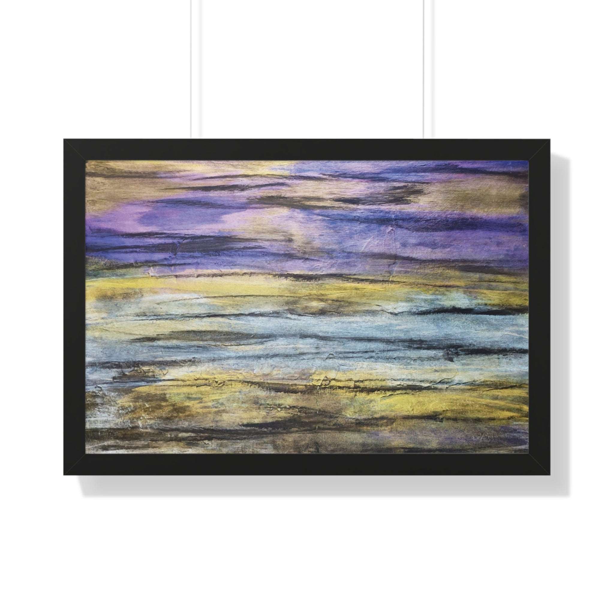 Twilight Woods Framed Art Print (Horizontal) - Brian P Artwork 