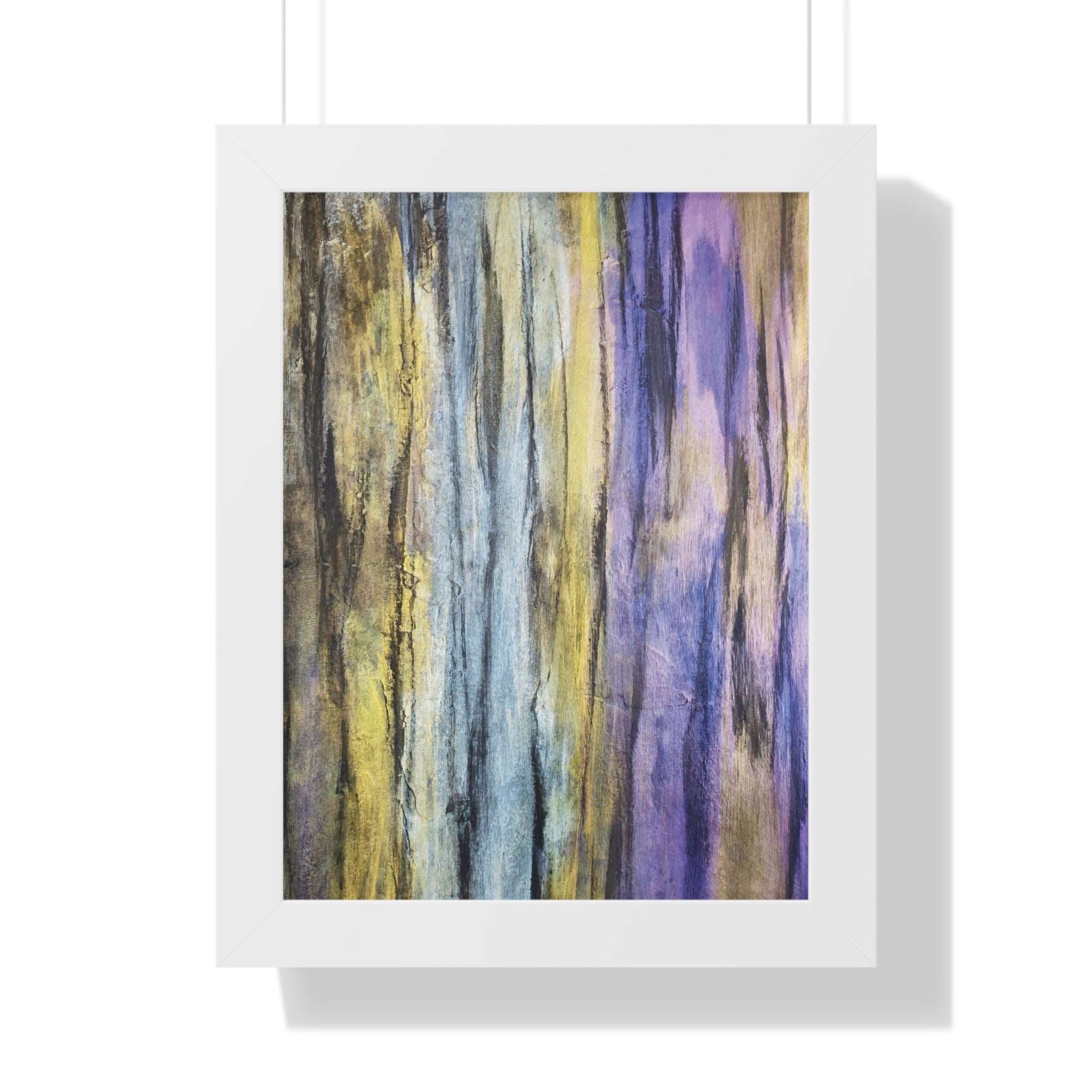 Twilight Woods Framed Art Print (Vertical)