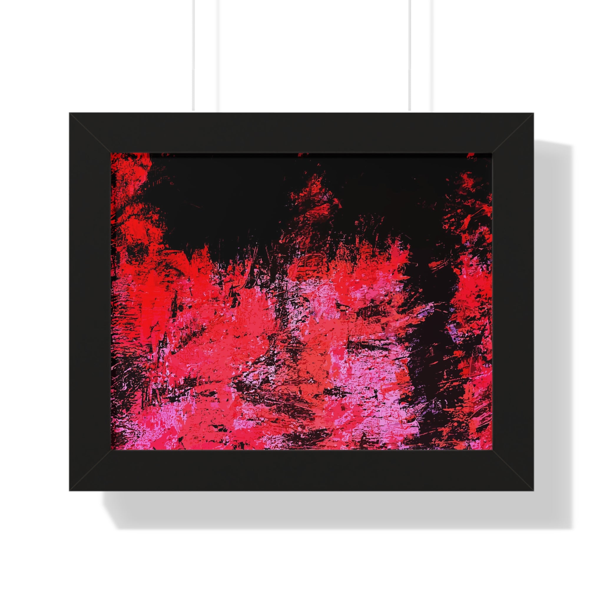 Negative Positive Framed Art Print (Horizontal) - Brian P Artwork 