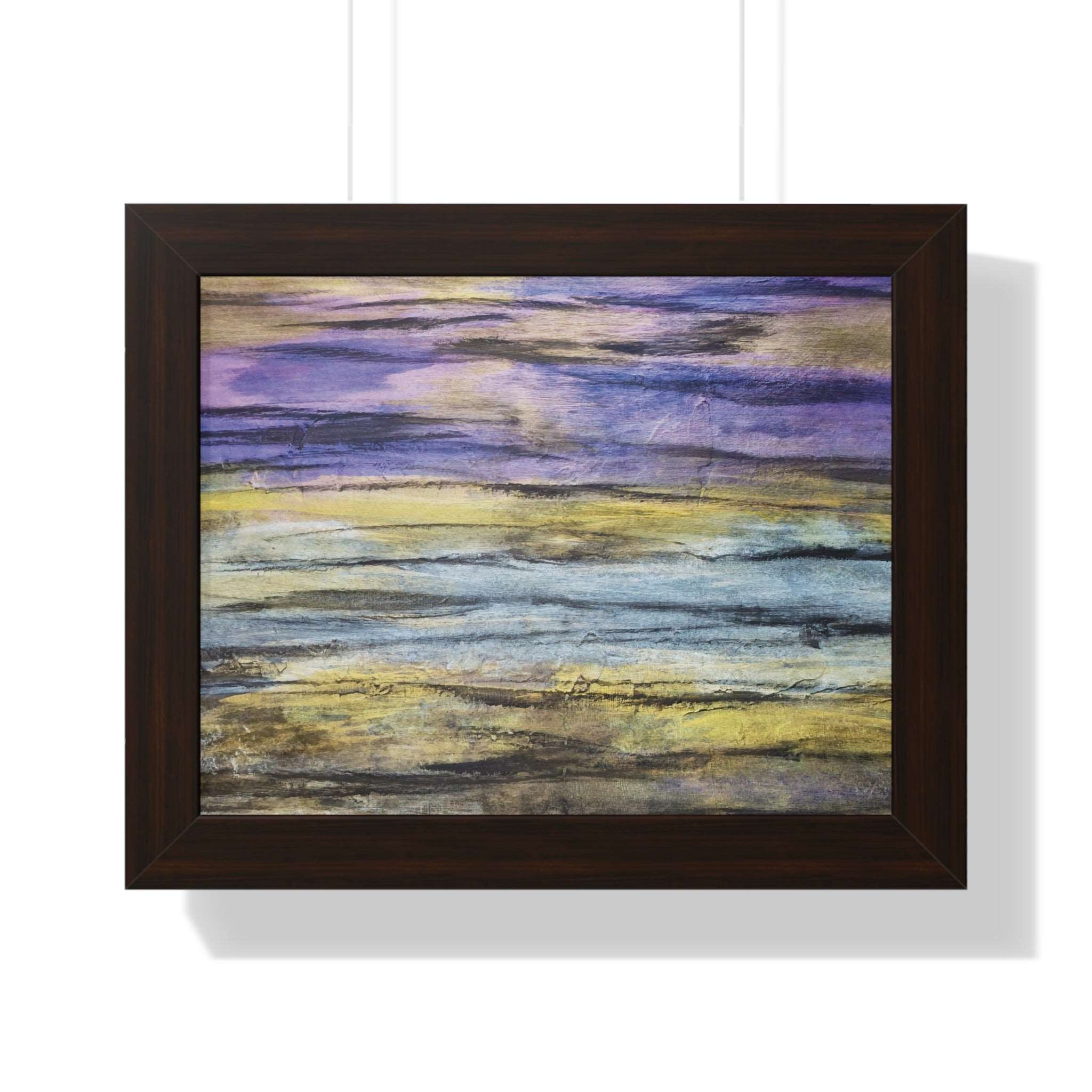 Twilight Woods Framed Art Print (Horizontal) - Brian P Artwork 