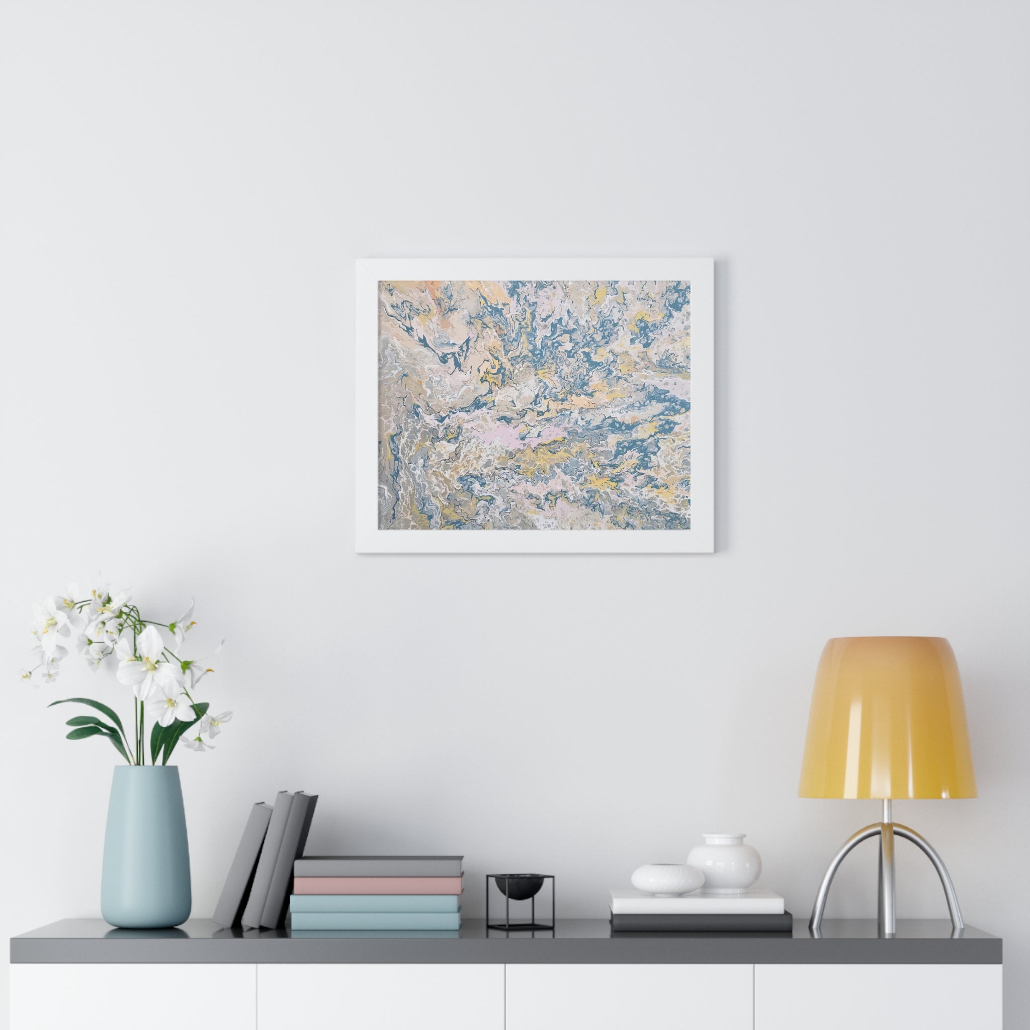 Weight of Choice Framed Art Print (Horizontal) - Brian P Artwork 