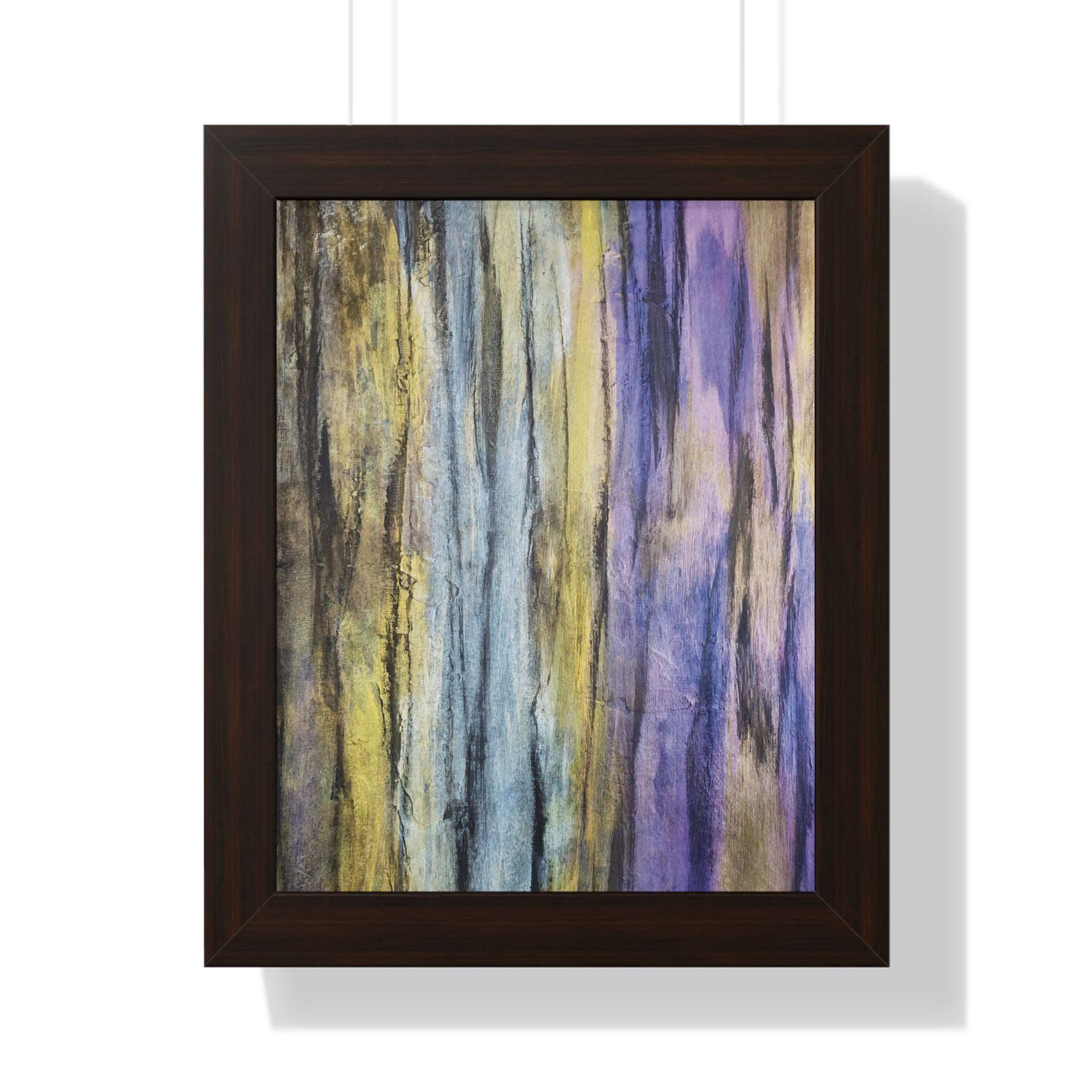 Twilight Woods Framed Art Print (Vertical) - Brian P Artwork 