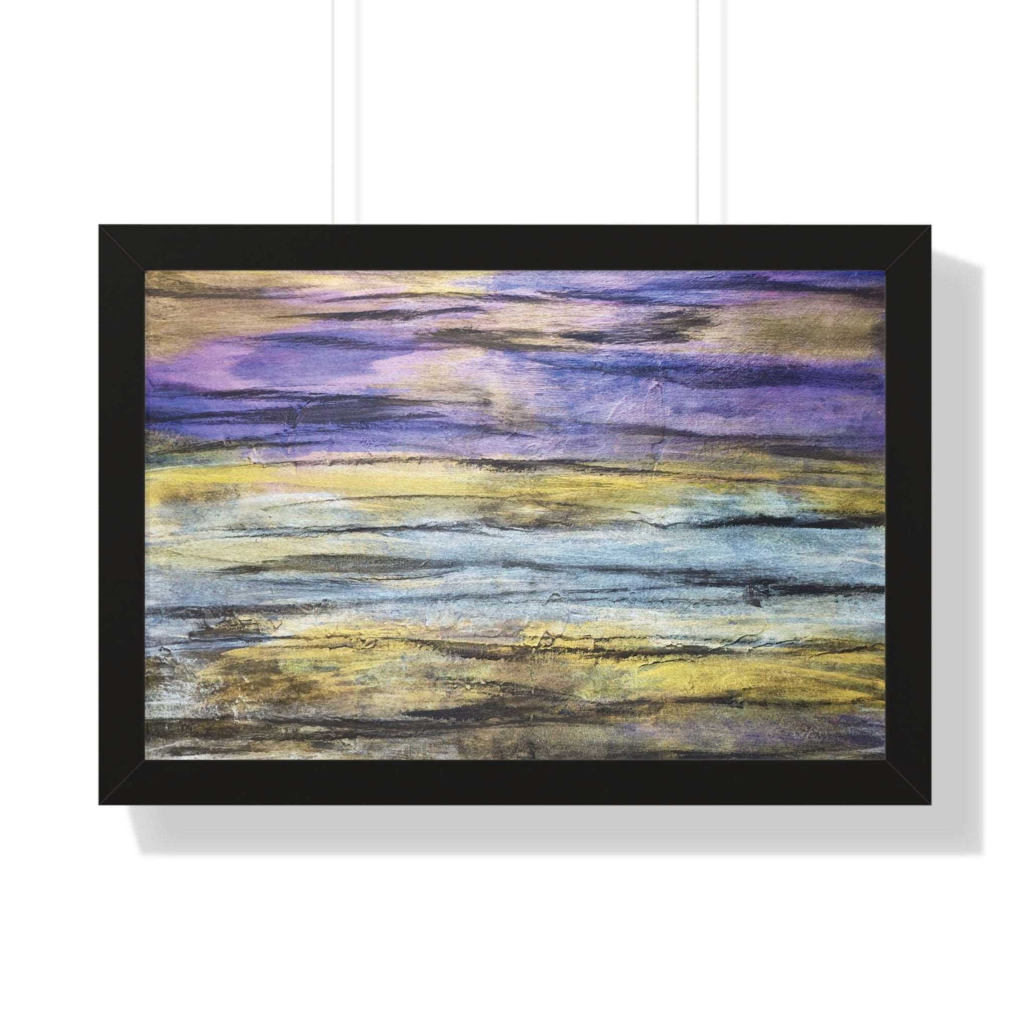 Twilight Woods Framed Art Print (Horizontal) - Brian P Artwork 