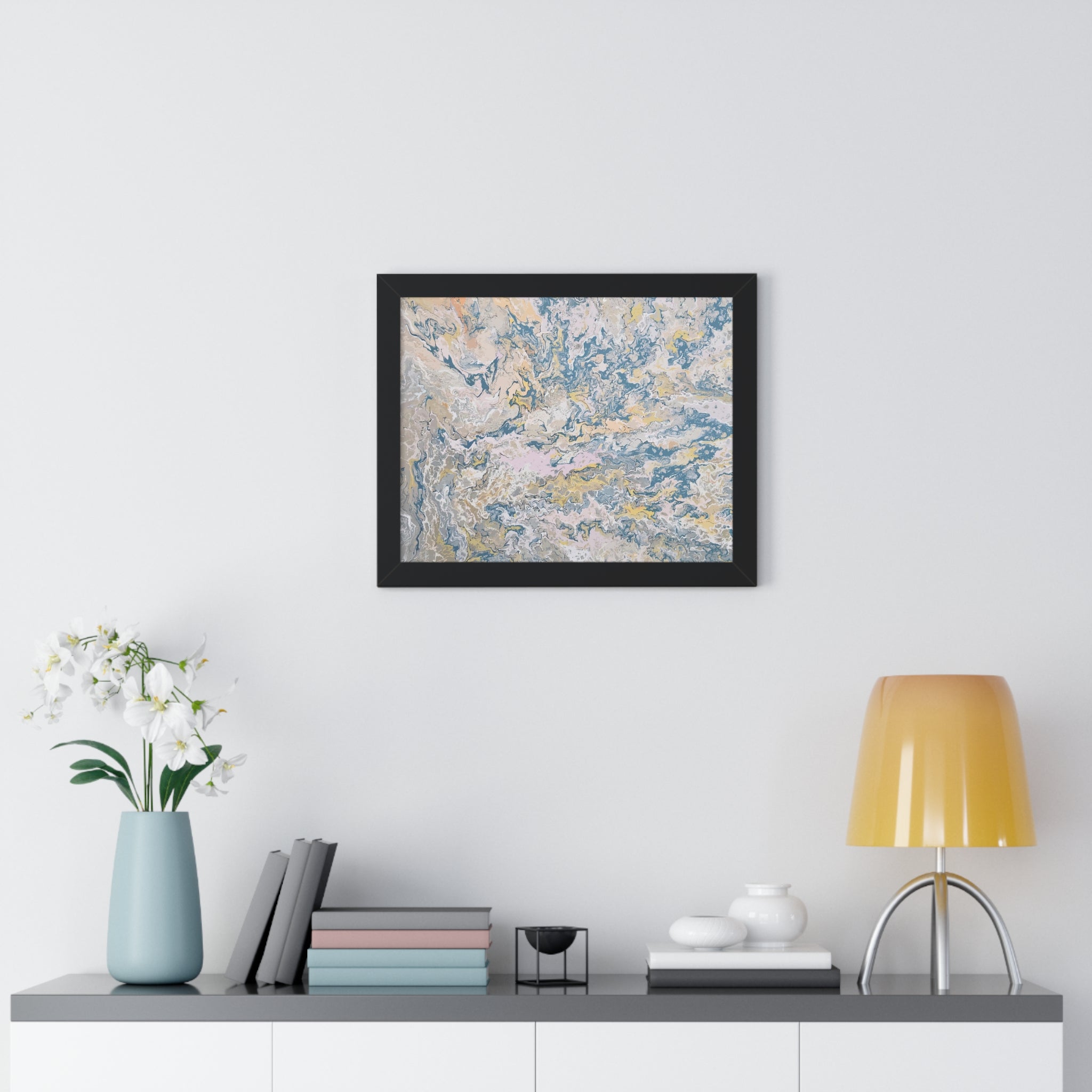 Weight of Choice Framed Art Print (Horizontal) - Brian P Artwork 