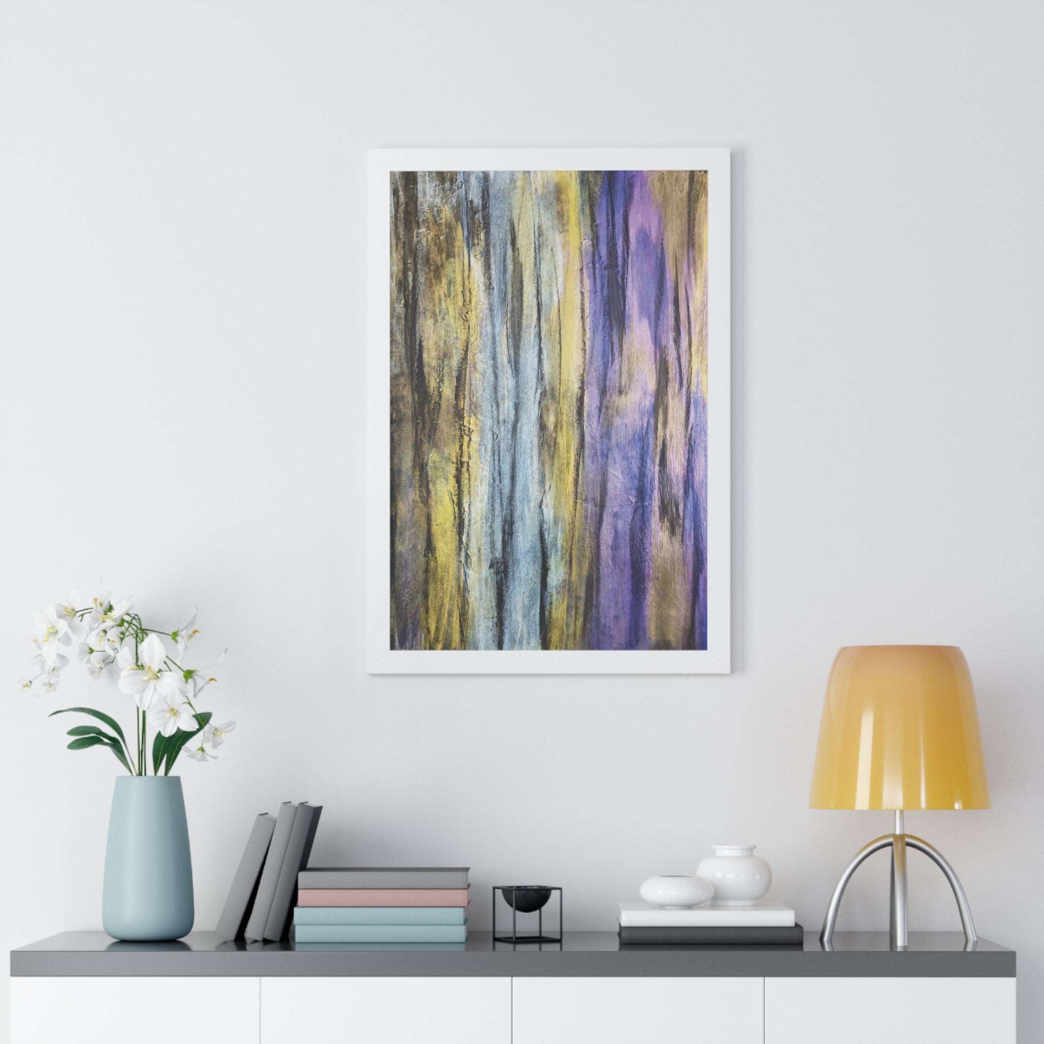 Twilight Woods Framed Art Print (Vertical) - Brian P Artwork 